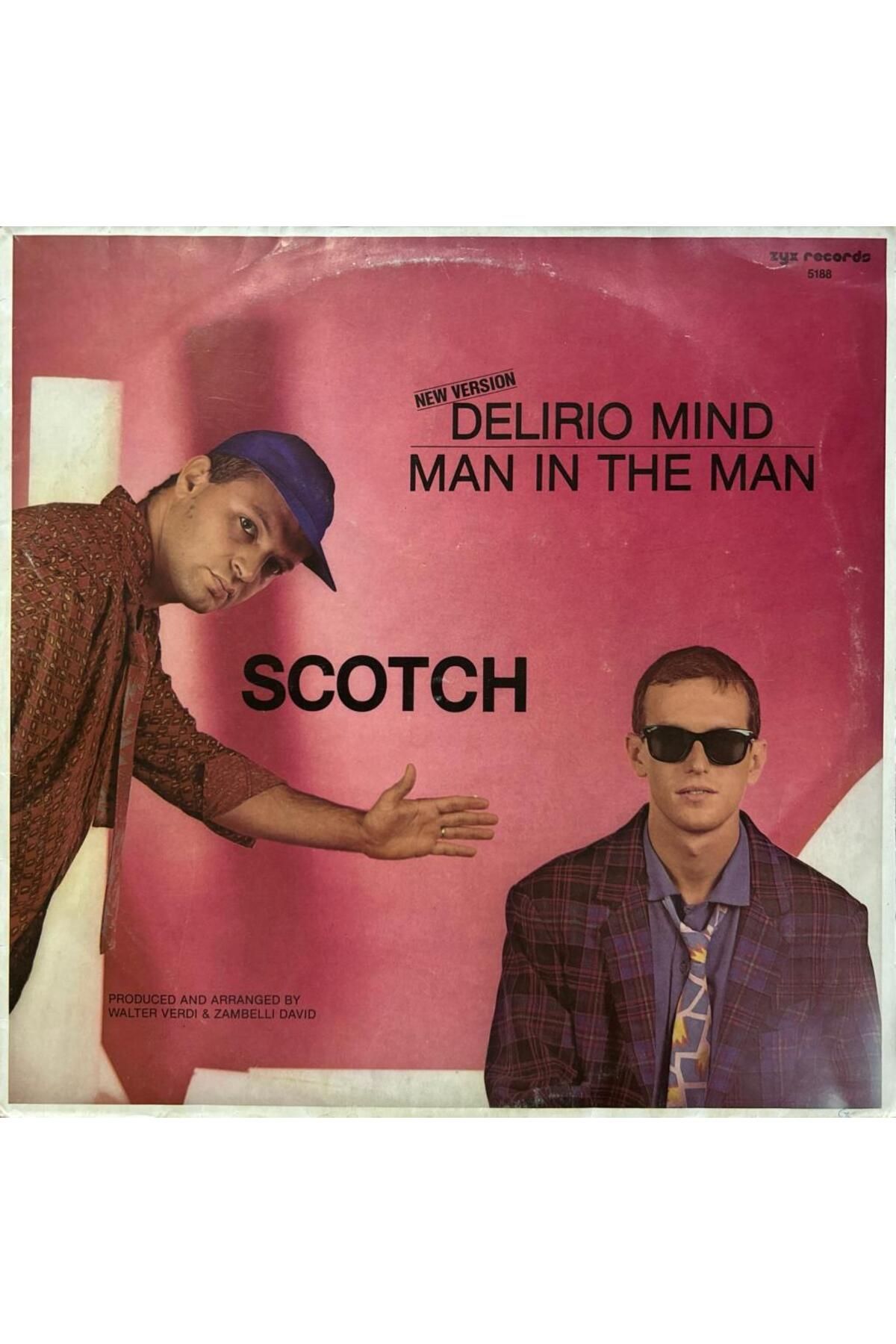Kadıköy Plak Kulübü Scotch - Delirio Mind/Man in the Man Maxi Single