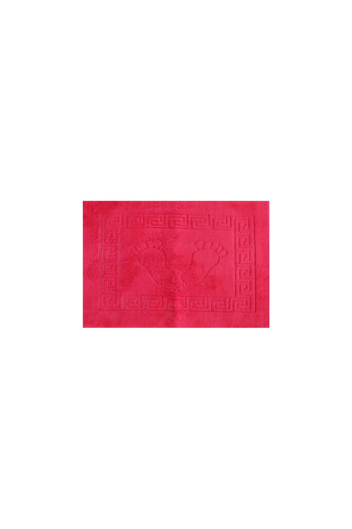 MirCotton Ayak Havlusu Kaydırmaz Jakarlı 45x65 Banyo havlusu
