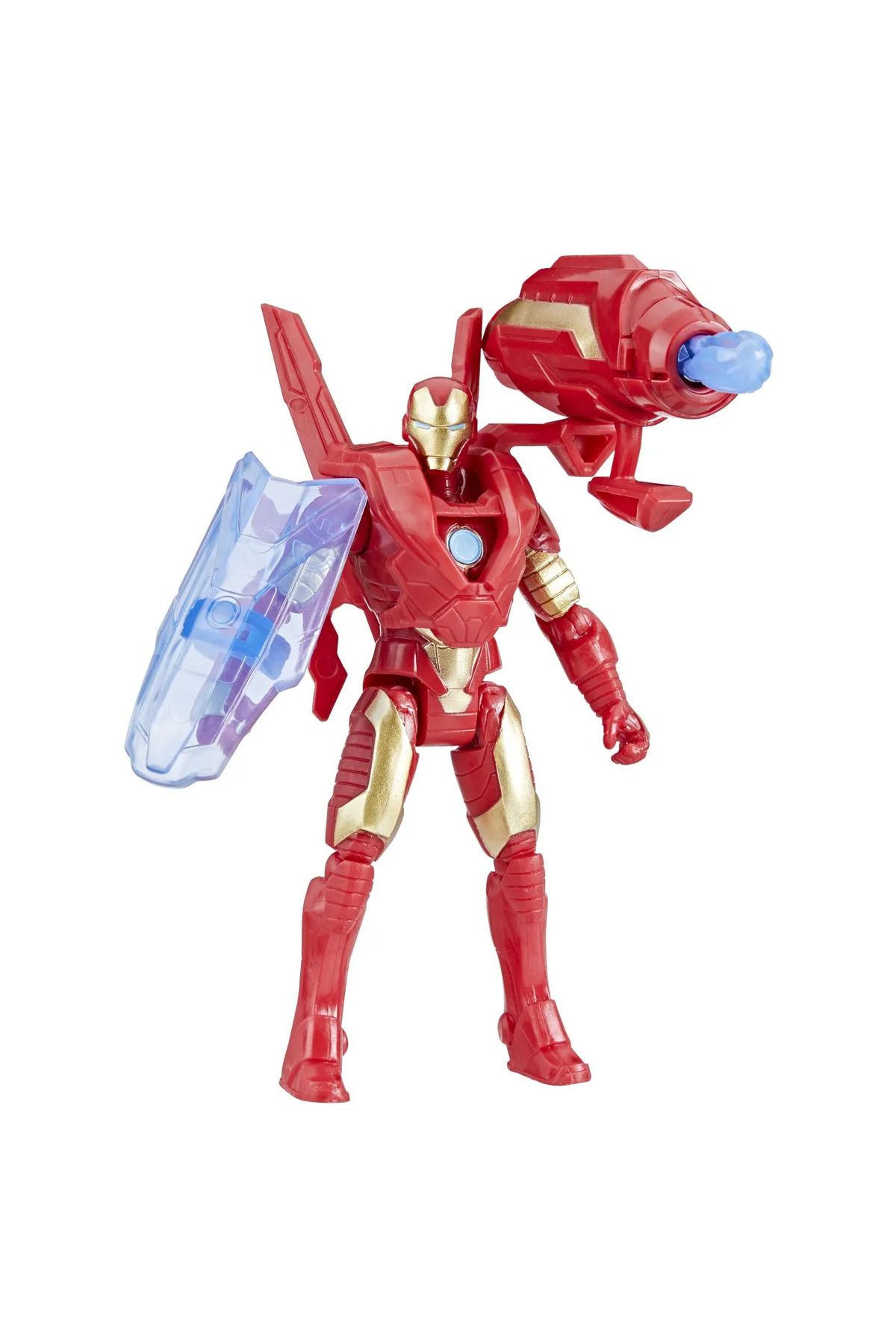 AVENGERS-AVANGERS EPIC HERO BATTLE GEAR IRON MAN FIGURE 10CM 6