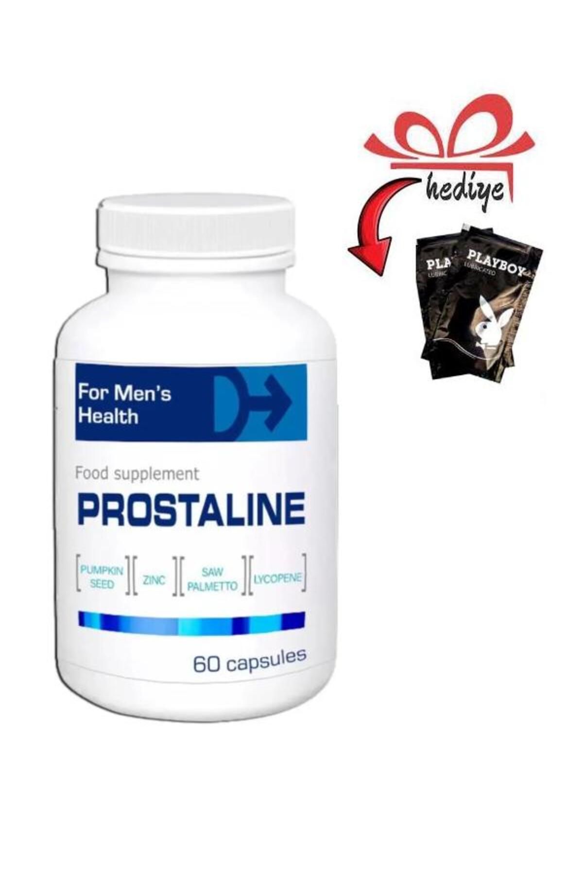 X-One Prostaline Food Supplement Pröstatınız İçin Destekleyen Takviye 60'Lı X 1 ad.+Kayganlaştırıcı Jelle