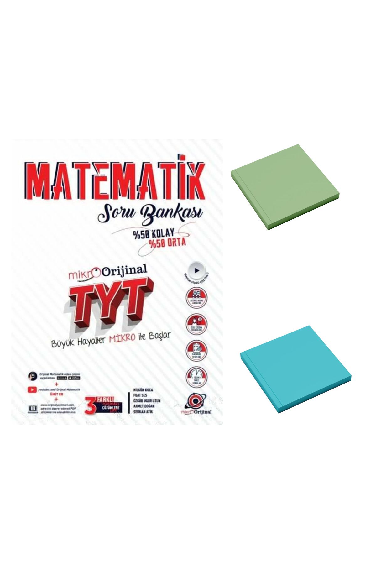 Orijinal Yayınları Orijinal Yayınları Mikro TYT Matematik + Hediye