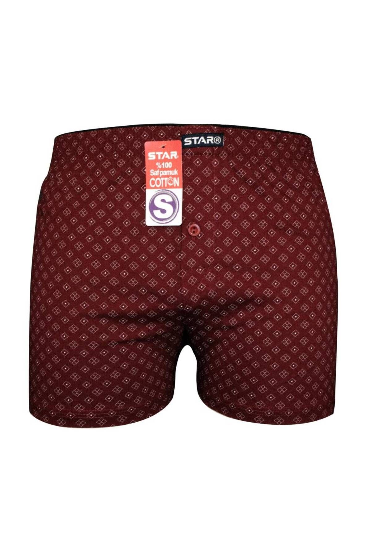 Star %100 SAF PAMUKLU RAHAT KALIP DESENLİ HAVLU BEL BOXER