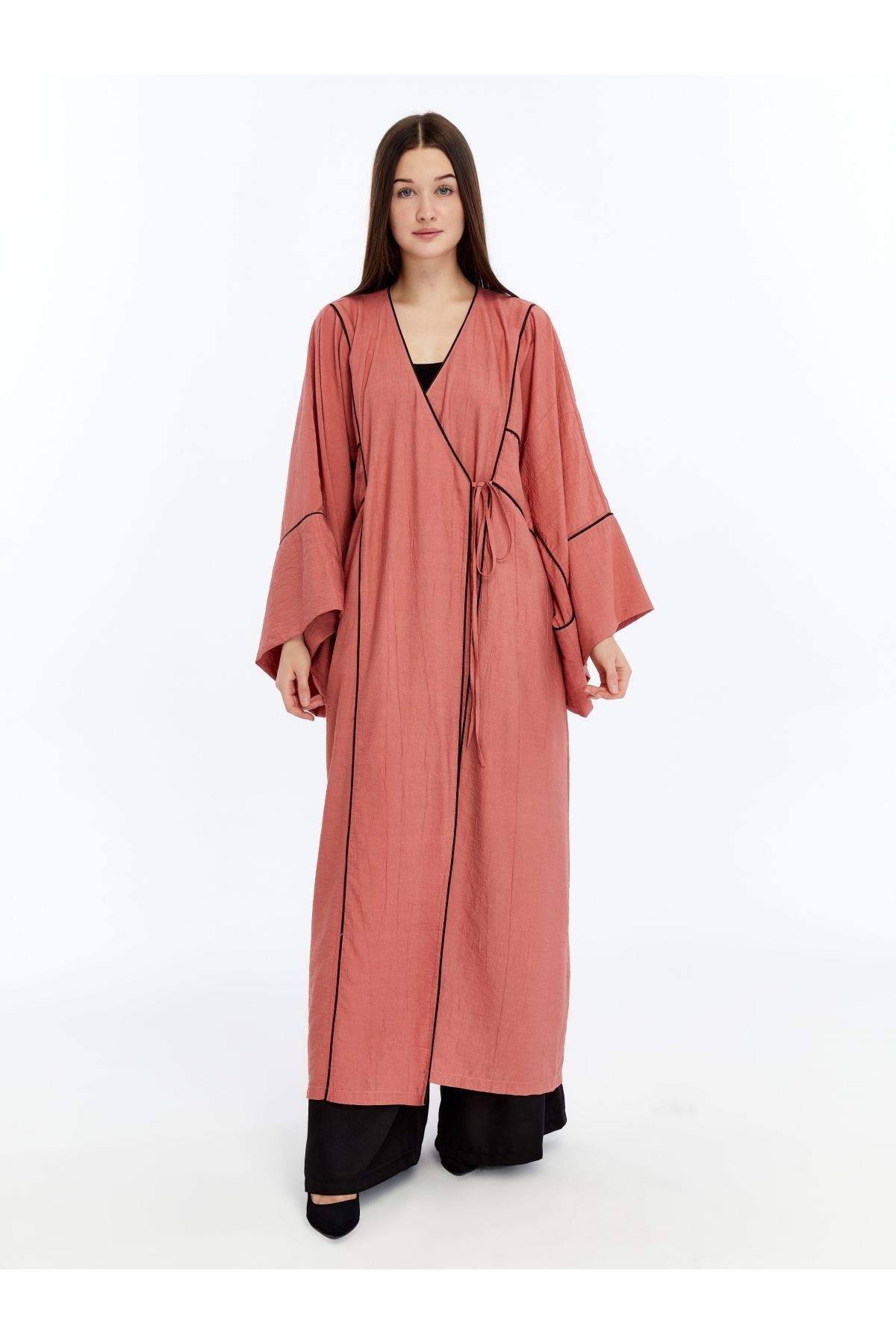 KARÇA VOGUE BİYE DETAYLI KAFTAN / KİMONO