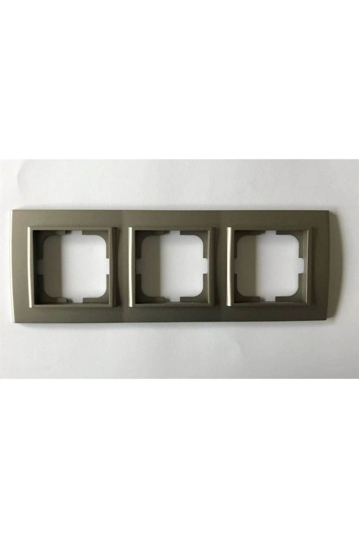 AC BOX-Anthracite triple frame - compatible frame for socket and switch 2