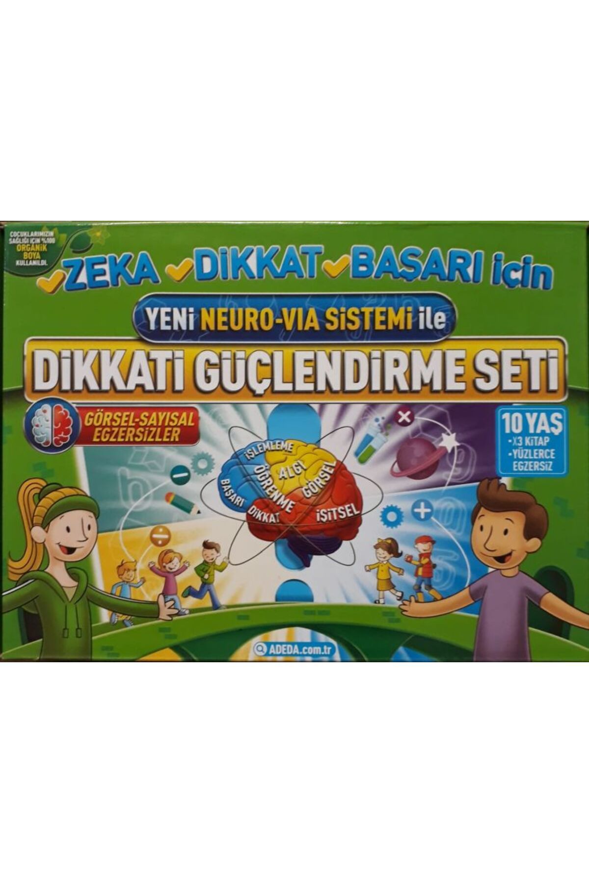 Genç Destek Dikkati Güçlendirme Seti 4. Sınıf – 10 Yaş-Neuro-Via