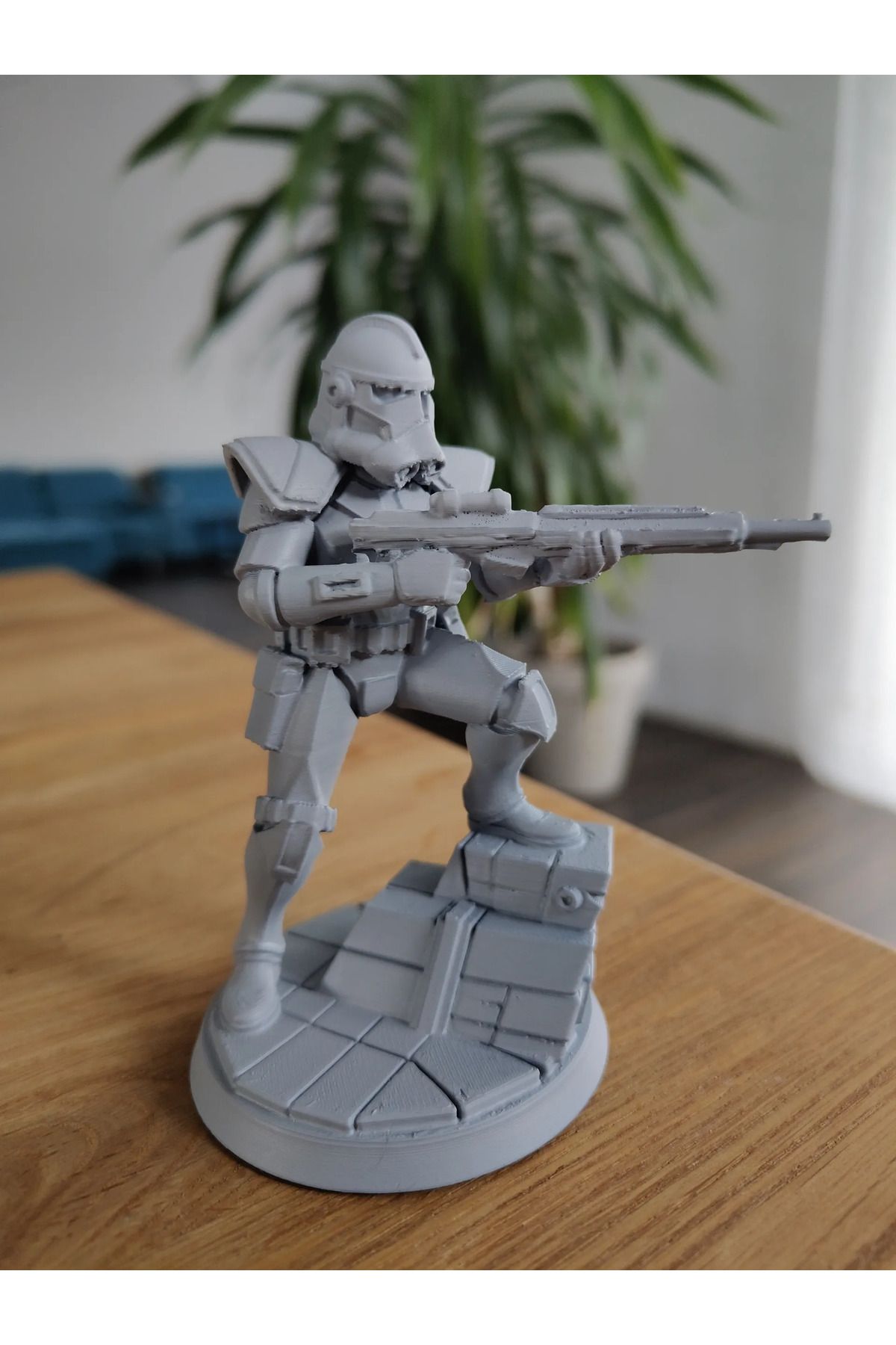 Phigo Clone Trooper 2 Figür – 10 cm Plastik Koleksiyon Oyuncağı | Uzay Temalı Savaşçı