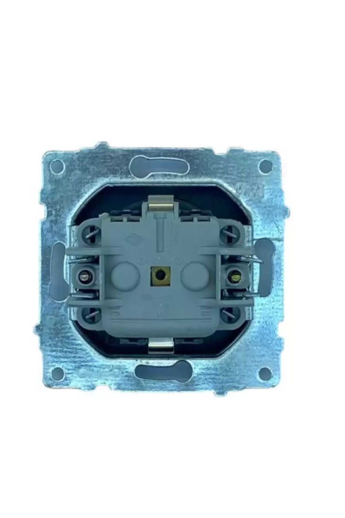 Enseb-Anthracite grounded covered socket frameless grano - compatible frame for socket and switch 2