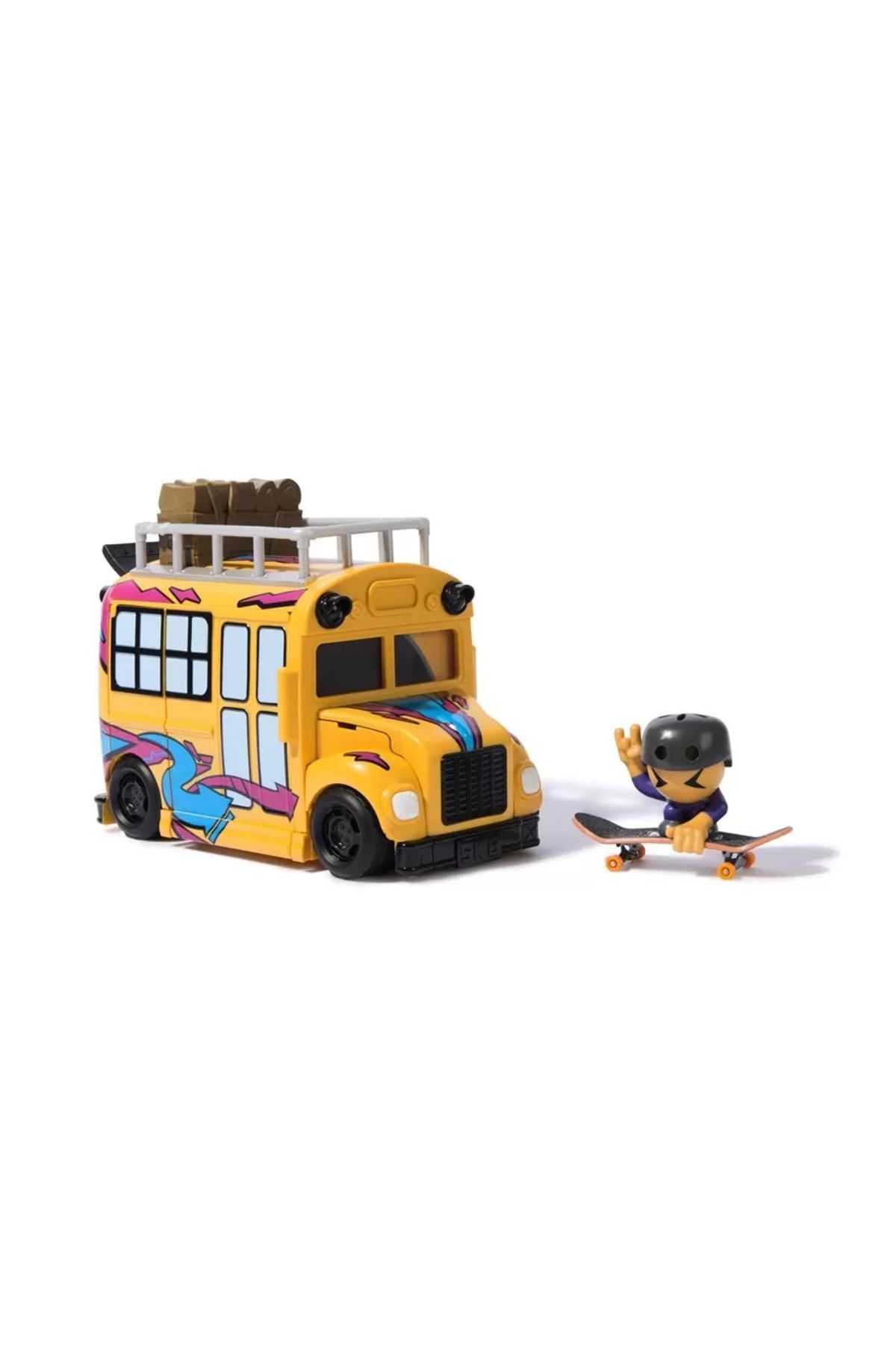 Spin Masters-TECH DECH SK8 CREW BUS PLAYSET 2