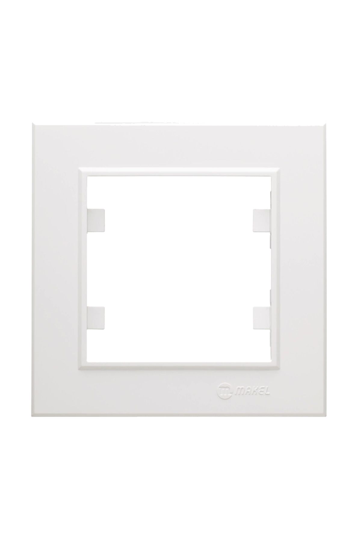storeks-White single frame - compatible frame for socket and switch 2