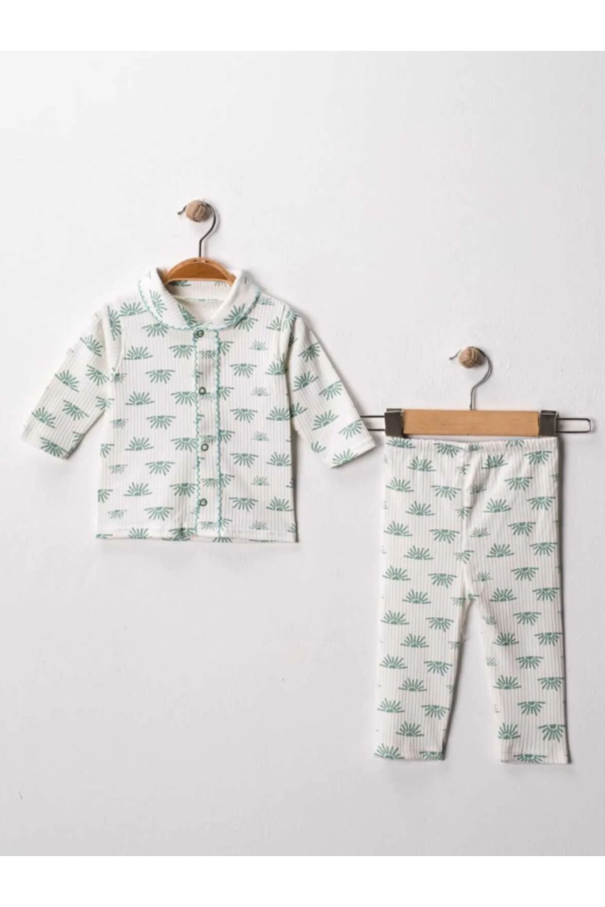 Baby Wings Güneş Baskılı Unisex Pijama Takım