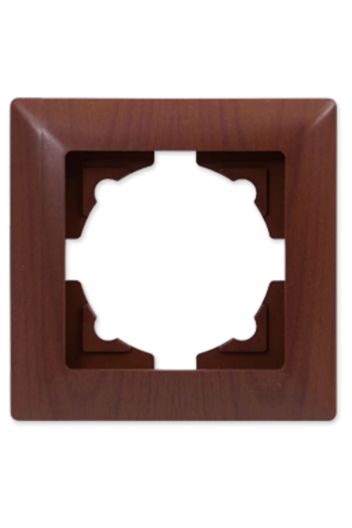 LiderGlobal-Visage amazon walnut 1-piece frame - compatible frame for socket and switch 2