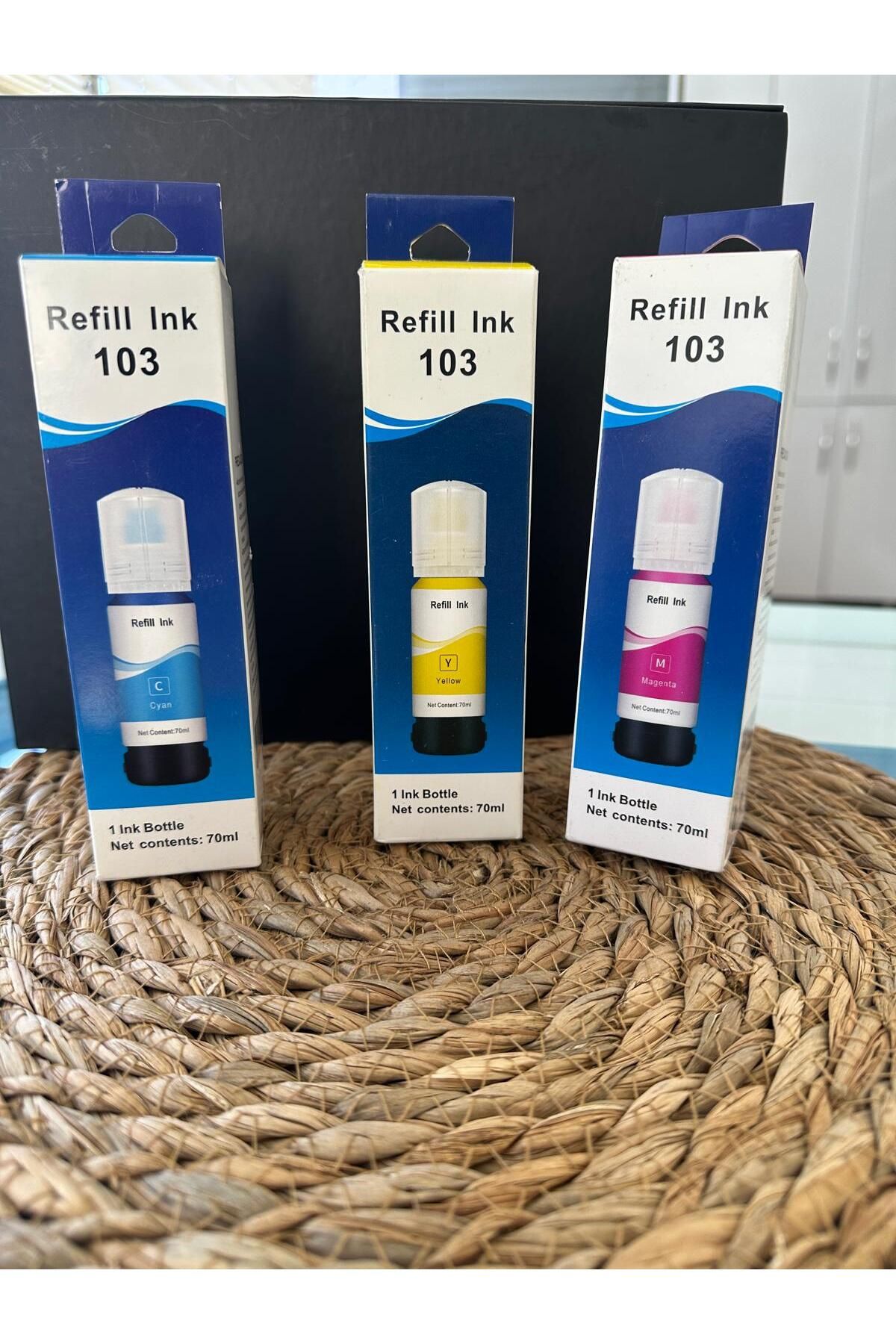 Refill İnk Ecotank 103 Mürekkep Seti 3 Renk c-m-y