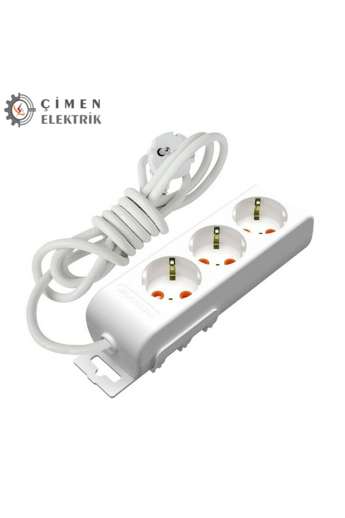 CPU ELEKTRONİK-3 meter 3-prong child protected group socket 2