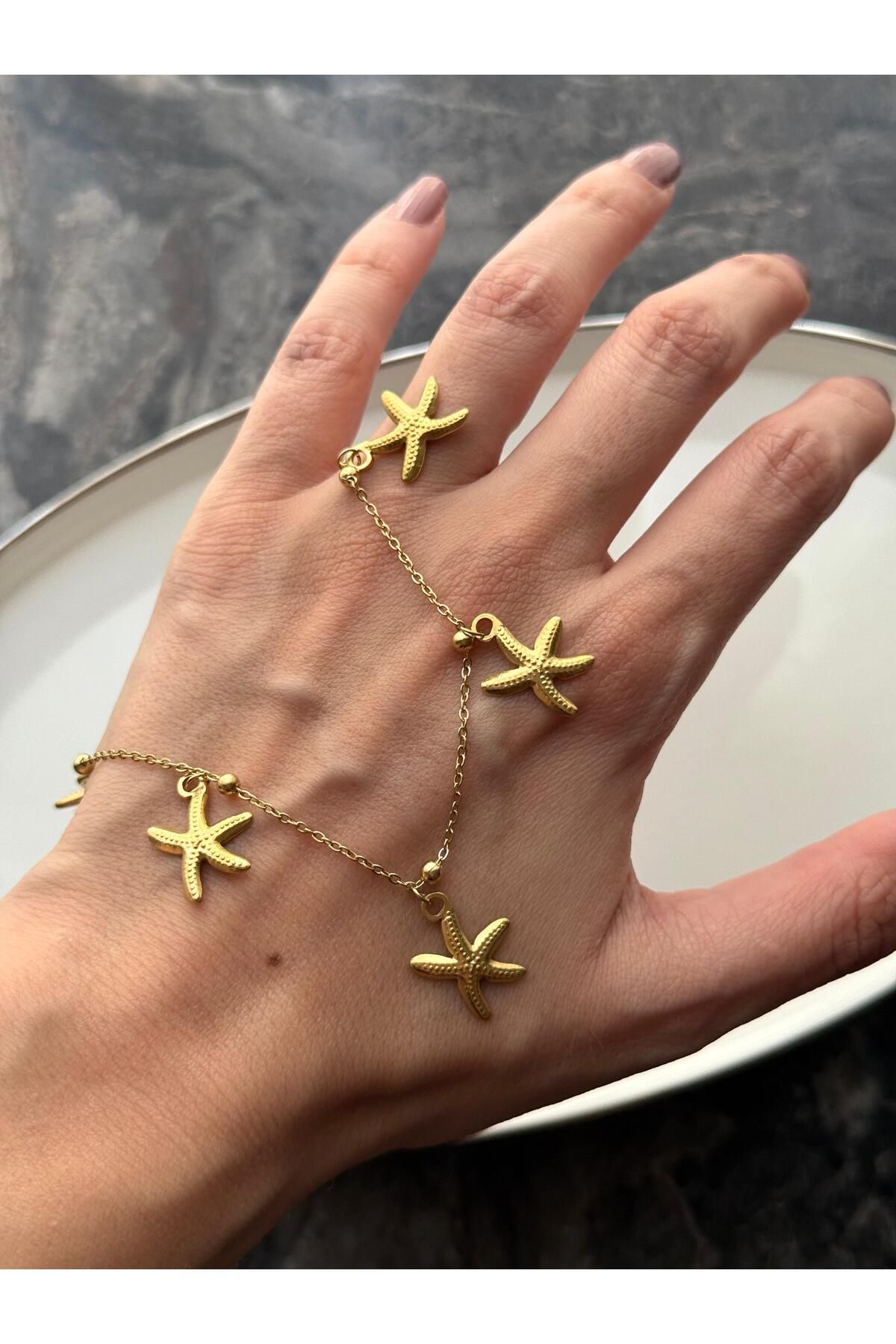 Nera Accessories Deniz Yıldızı Figürlü Halhal
