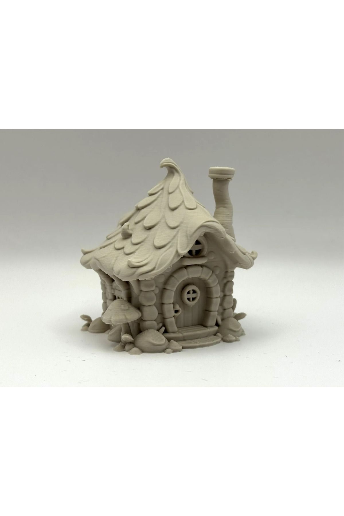 Phigo Hobbit Peri Evi – 10 cm Dekoratif Mini Ev Figürü | Fantasy Temalı Masaüstü Süs