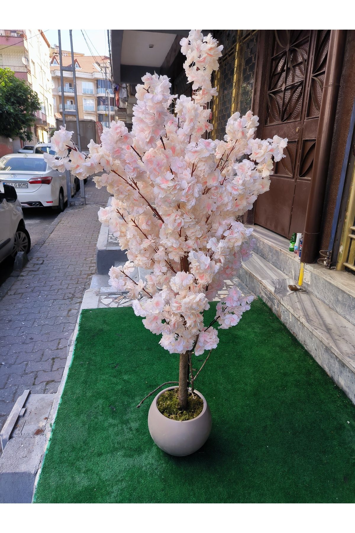 RUZGARCİCEK Rüzgar Yapay Çiçekçilik 150 cm Yükseklikte Bahar Dalı Ağacı