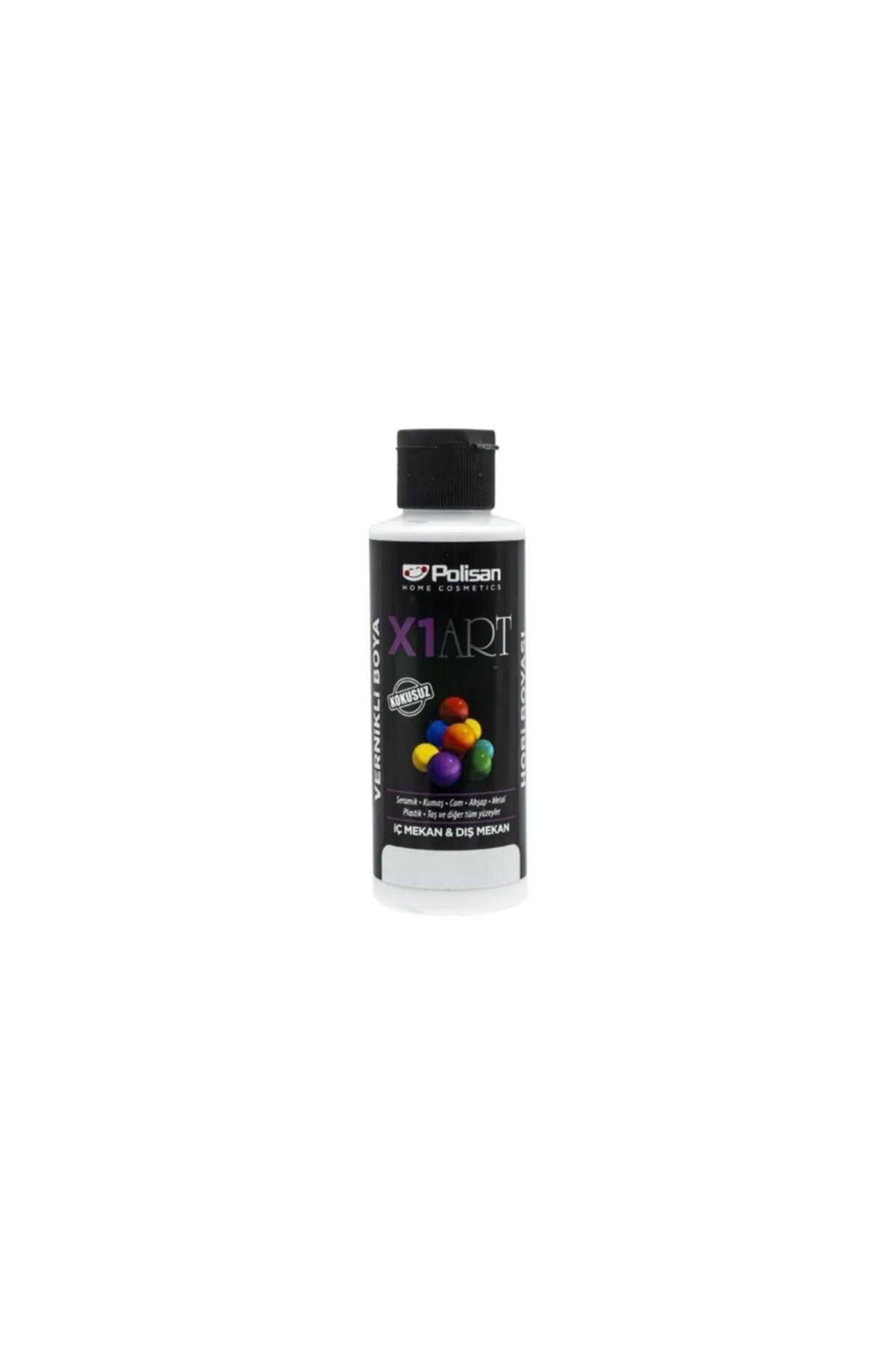 Polisan X1 Art Hobi Boyası YARI MAT VERNİK 120 ml