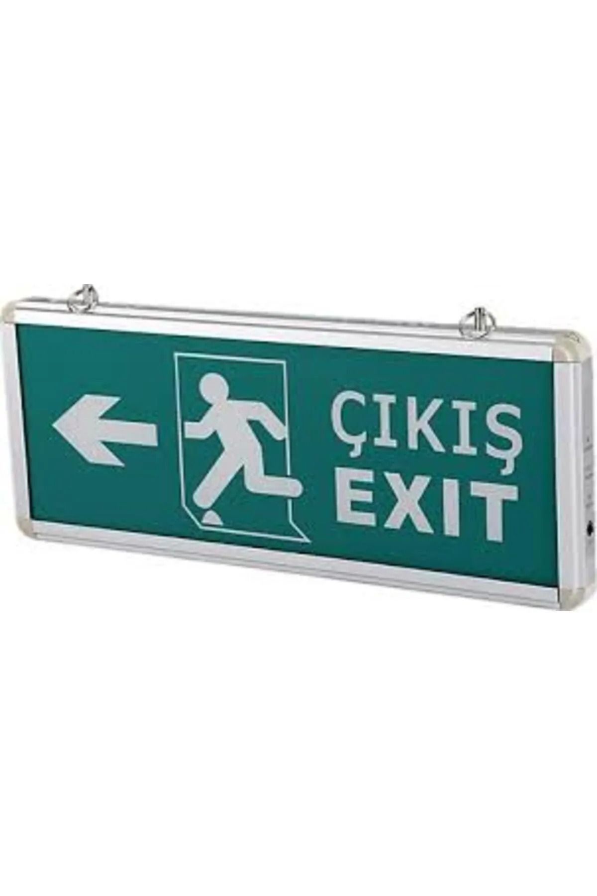 ünalgrup Led Işıklı Acil Çıkış Exıt Levhası Sağ Yön Sol yön Çift Yönlü (10 adet) KURUMSAL