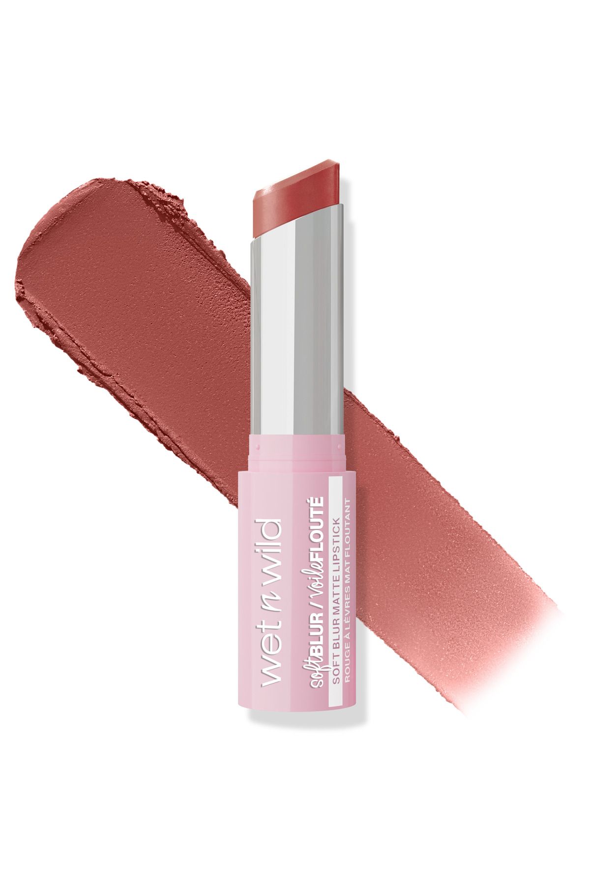 WET N WİLD Wet N Wild Soft Blur Matte Lipstick- Nude For Love