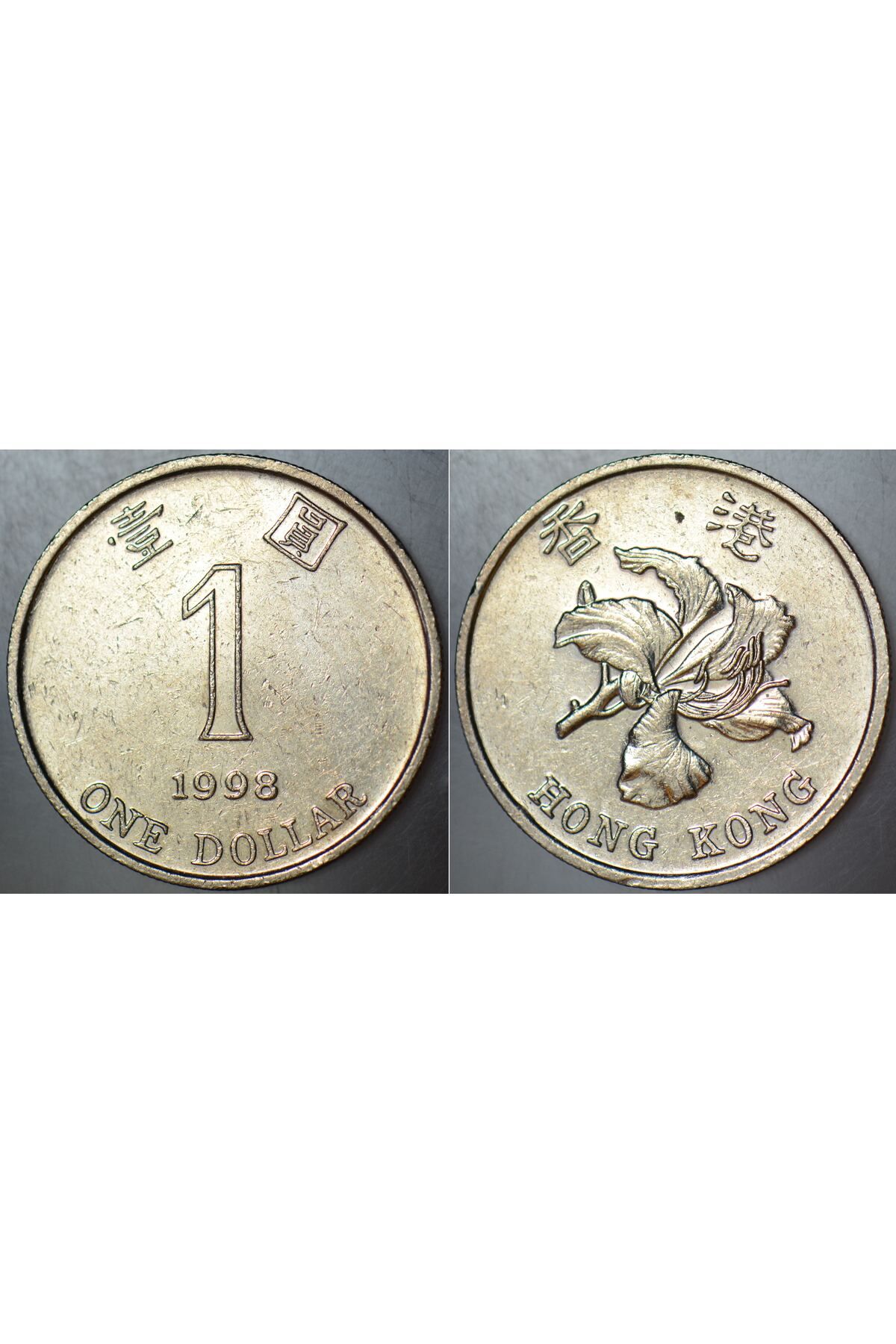 Banknoting HONG KONG 1 DOLAR 1998.