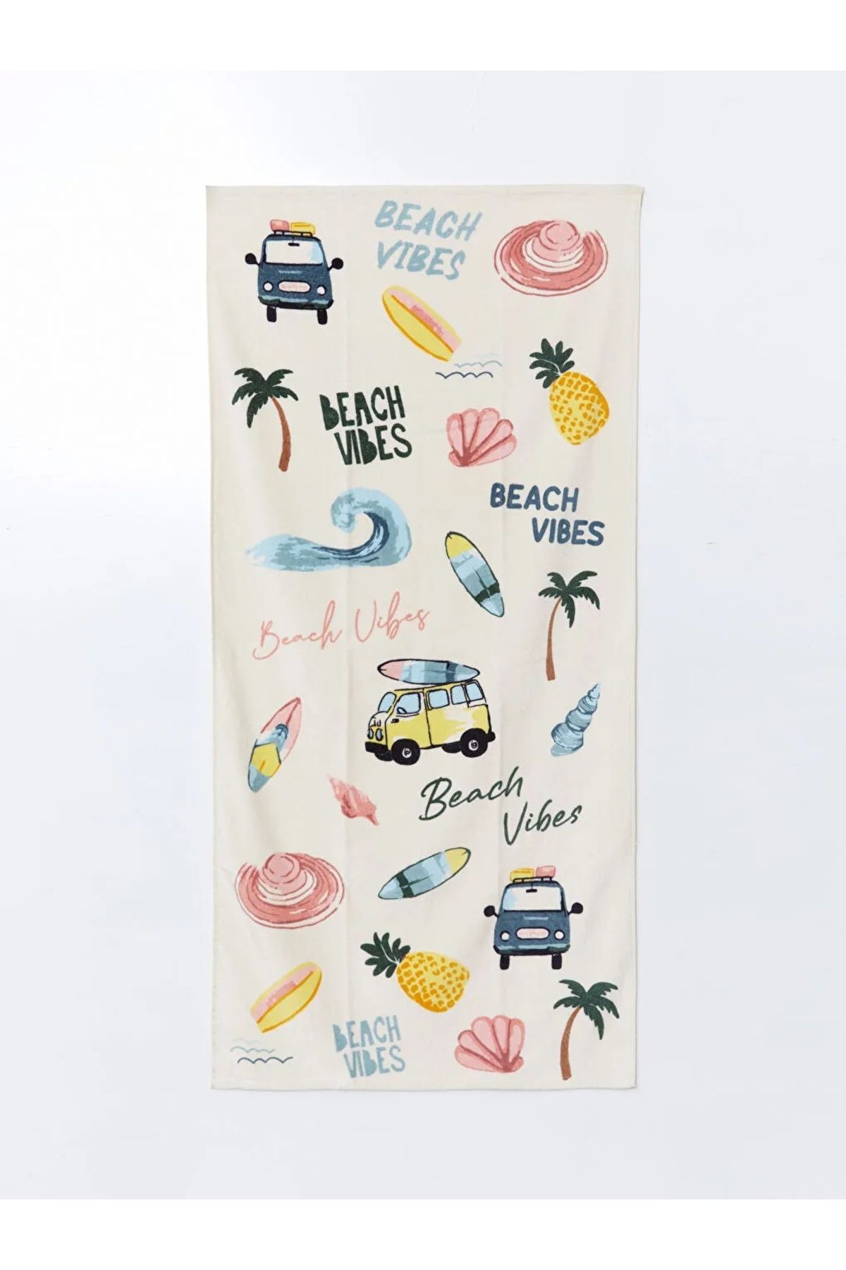 LC Waikiki LCW ACCESSORIES Karişik Baskılı Kadın Plaj Havlusu 70x150 cm