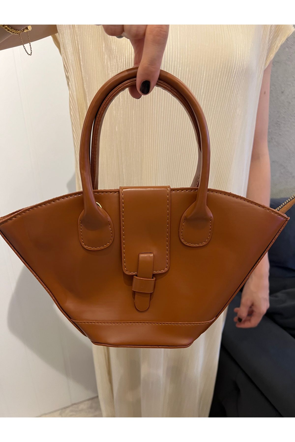 Ayse Jewels Kahverengi Kadın Deri Çanta