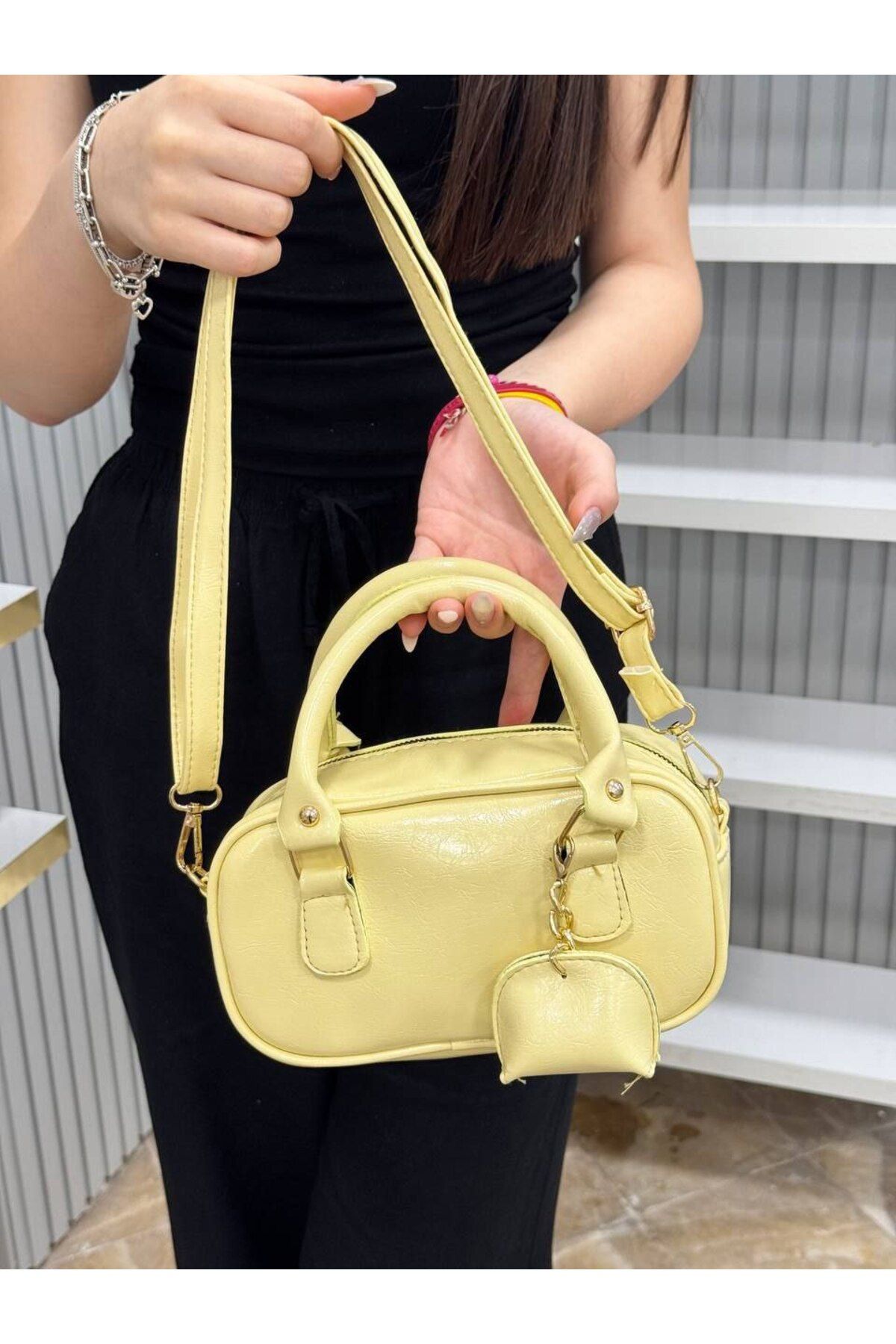 bynarincollection Günlük model kol ve omuz çantası