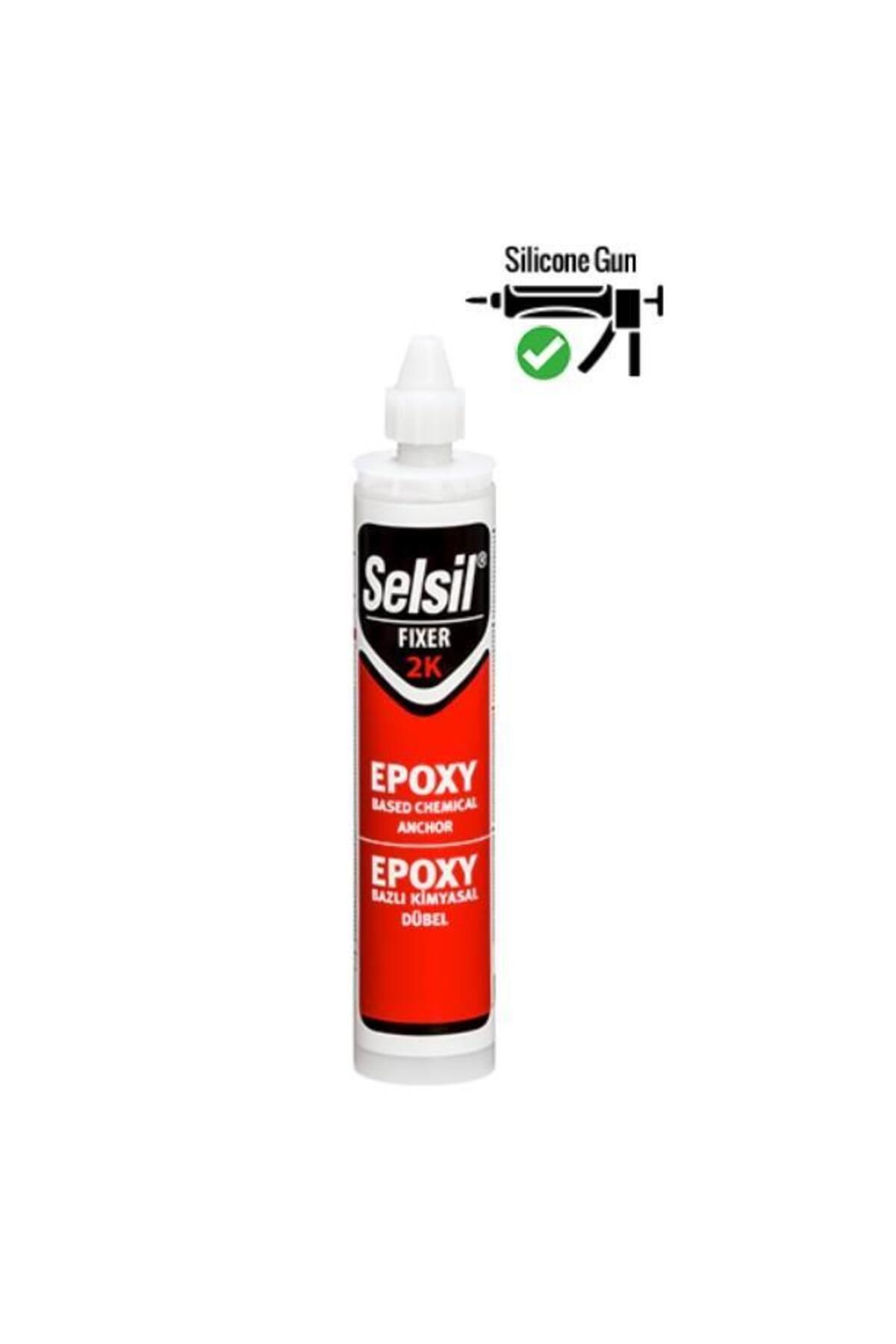 NEZADE STORE Selsil Epoksi Bazlı Kimyasal Dübel 300 ml