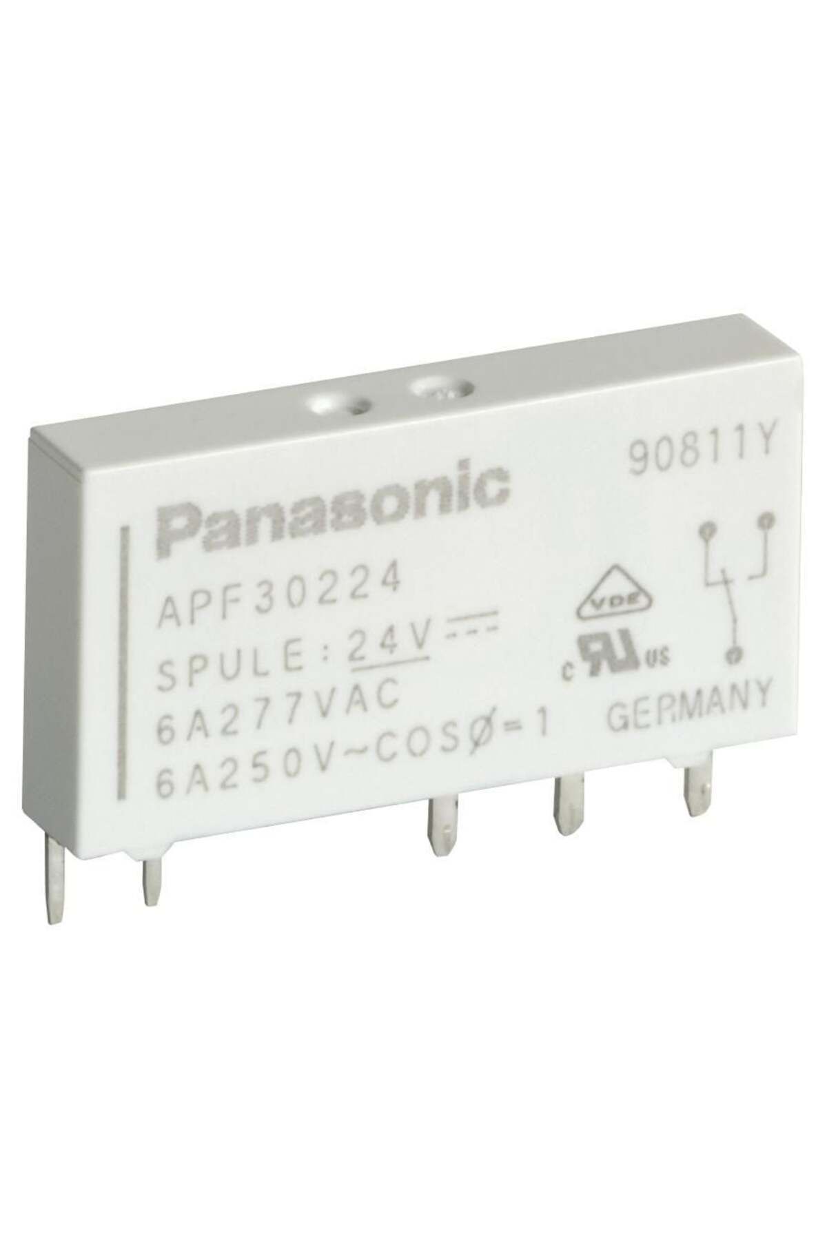 ROLE 24 V 6 AMPER 5 AYAKLI APF30224