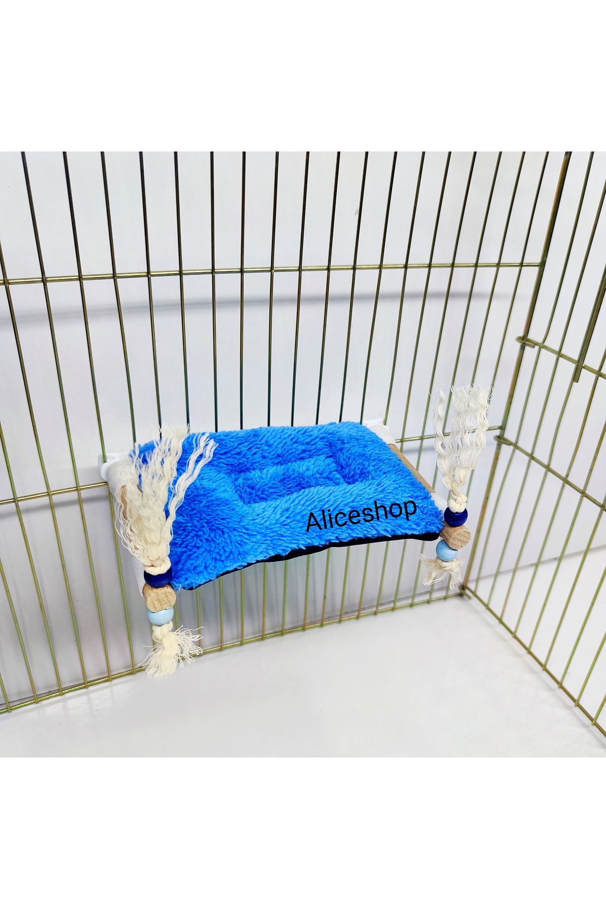 aliceshop-Sultan Sevda Paradise Parrot Bed Hammock Pillow Cushion for Budgies and Birds of Various Sizes 3