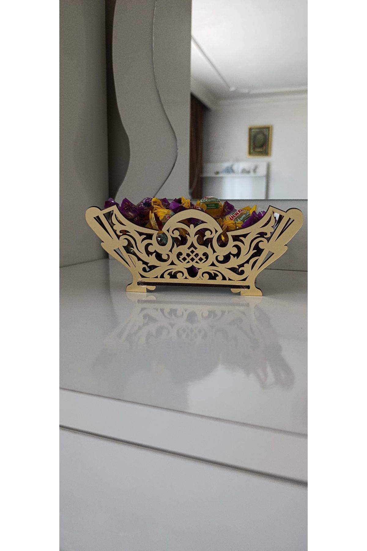tasarımyapı Ahşap oymalı şekerlik