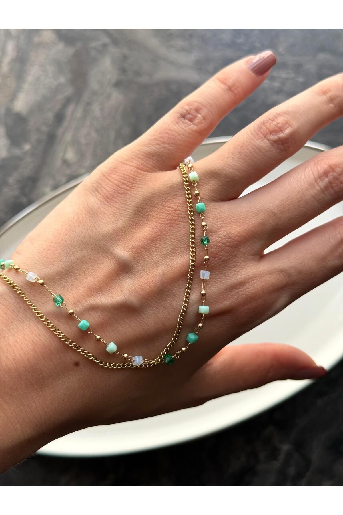 Nera Accessories İkili Görünümlü Halhal