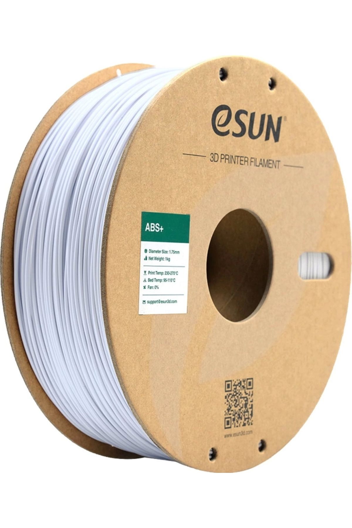eSun Abs Filament Soğuk Beyaz 1.75mm 1kg