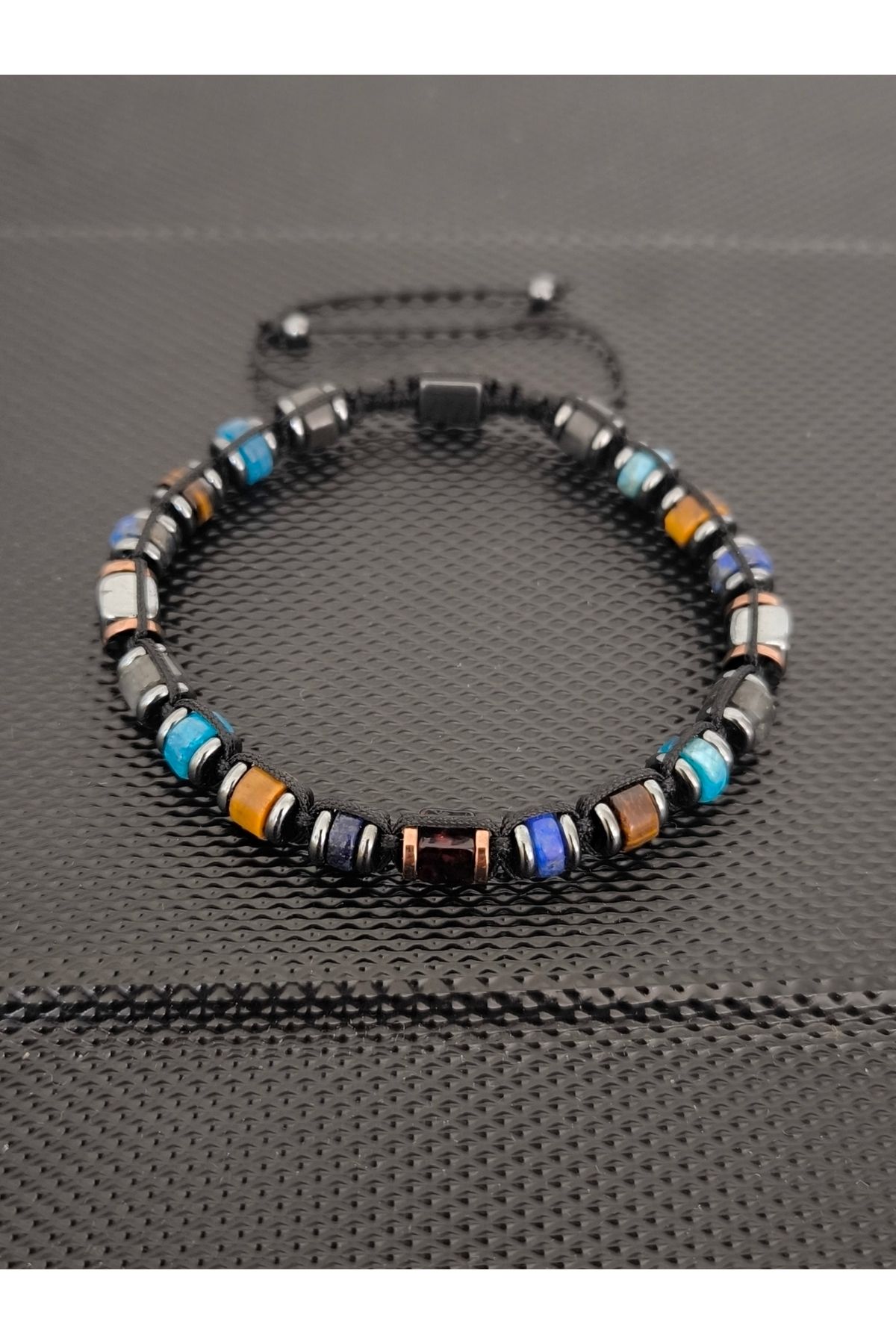tahrastone Apatit-Lapis Lazuli-Labradorit-Kaplangözü-Damla Kehribar Doğaltaş Bileklik Takı Aksesuar