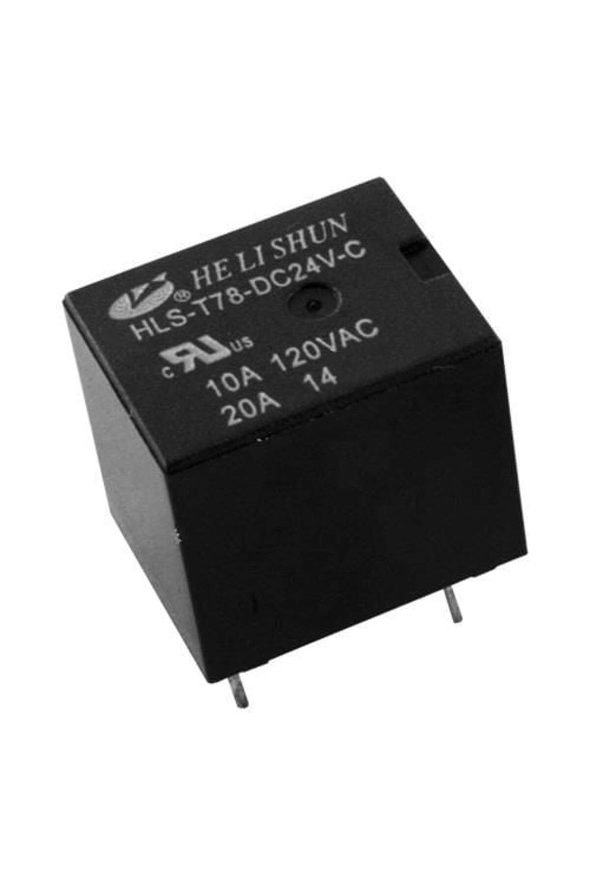 ROLE 24 V 10 AMPER 5 AYAK HLS-T78-DC24V-C