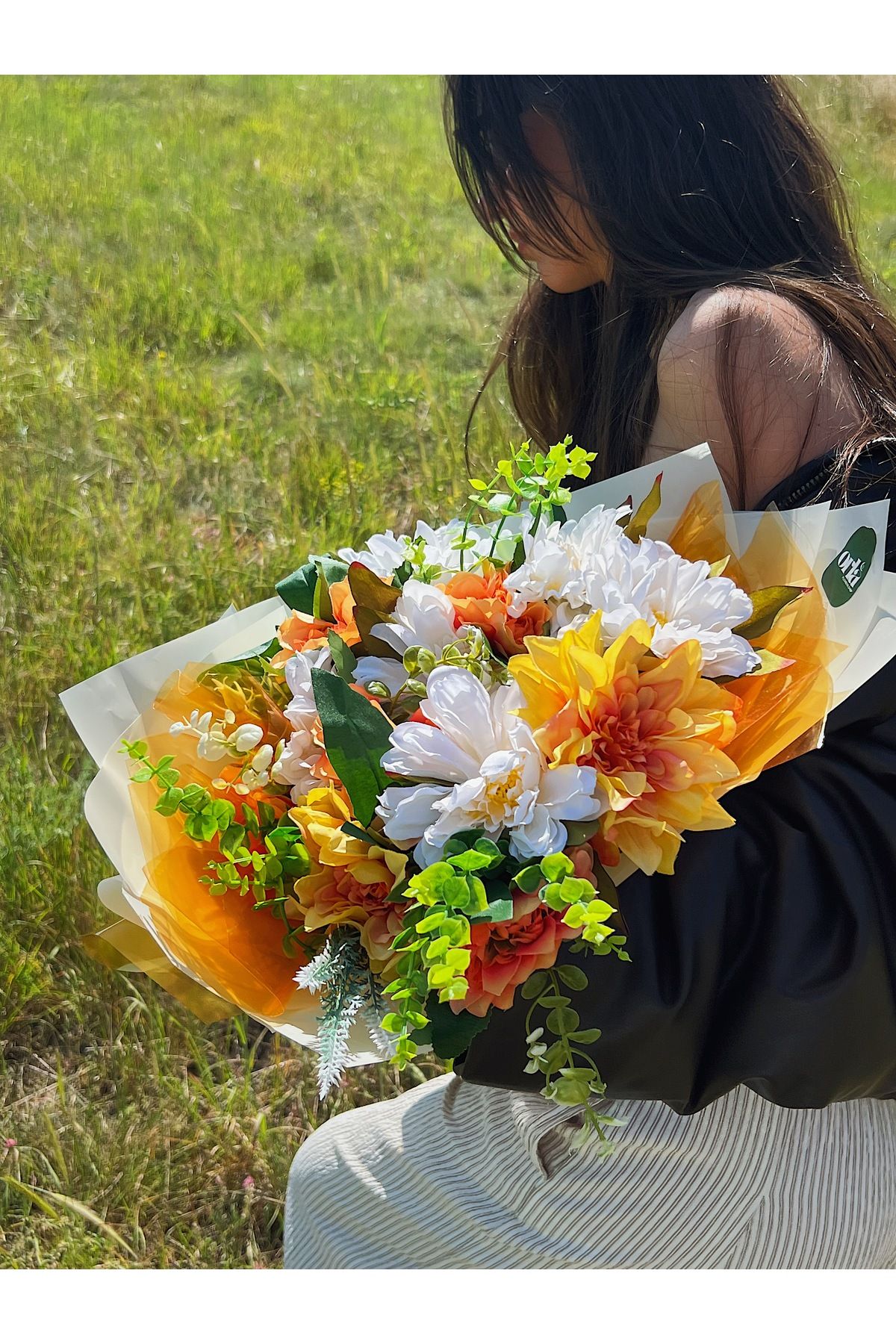 orla flower yapay buket GOLDEN TOUCH