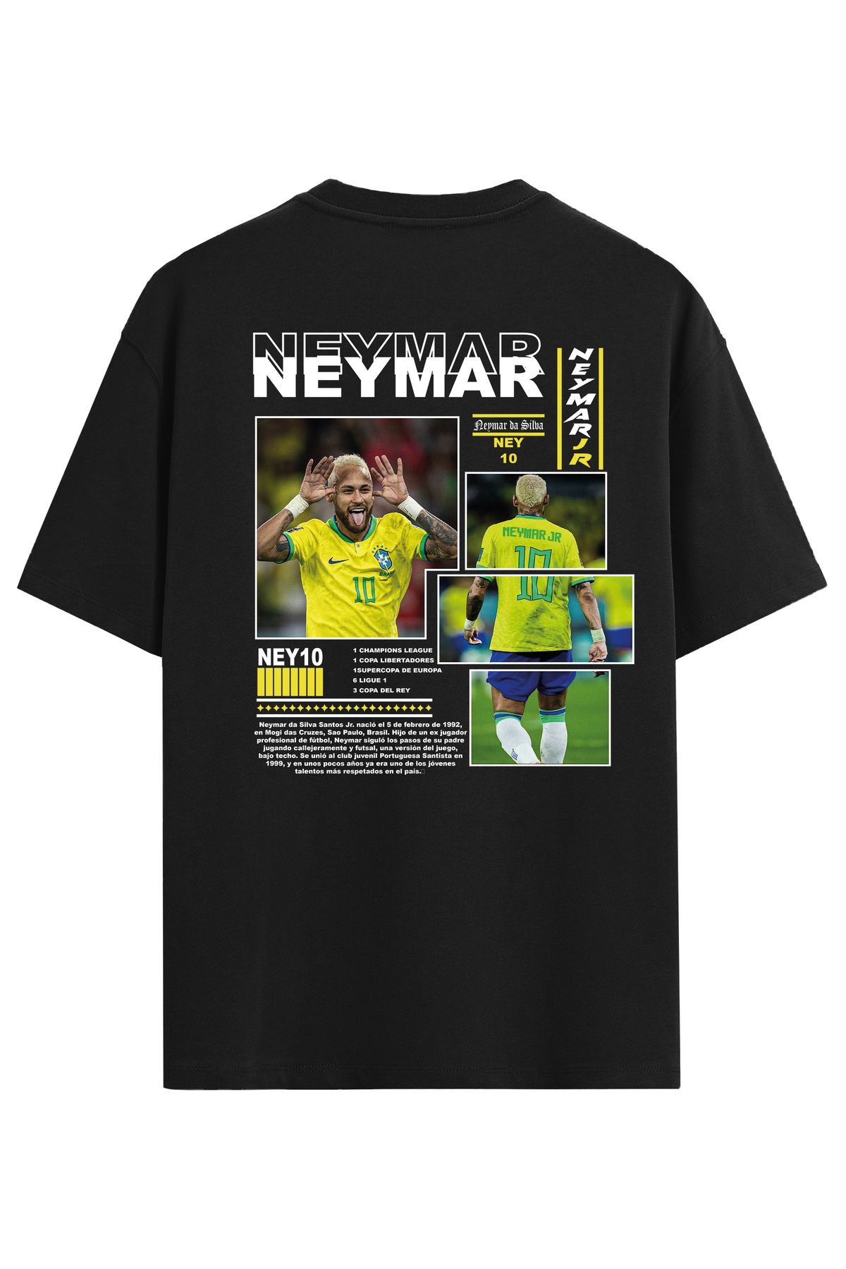 VEK Çocuk T-Shirt %100 Pamuk Neymar JR