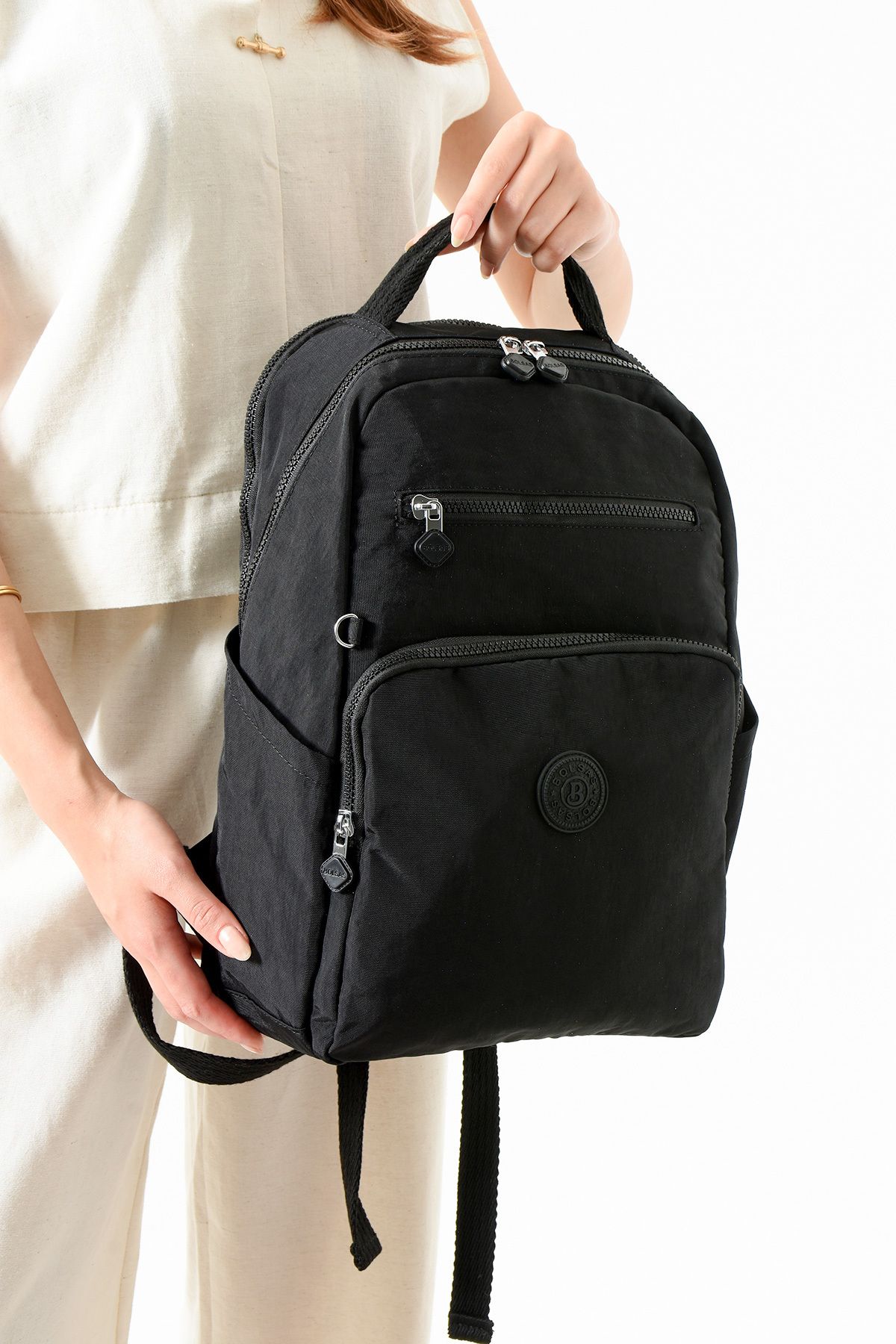 çantamgelsin BOLSAS Unisex Çok Gözlü Günlük Seyahat VE Okul Sırt Çantası