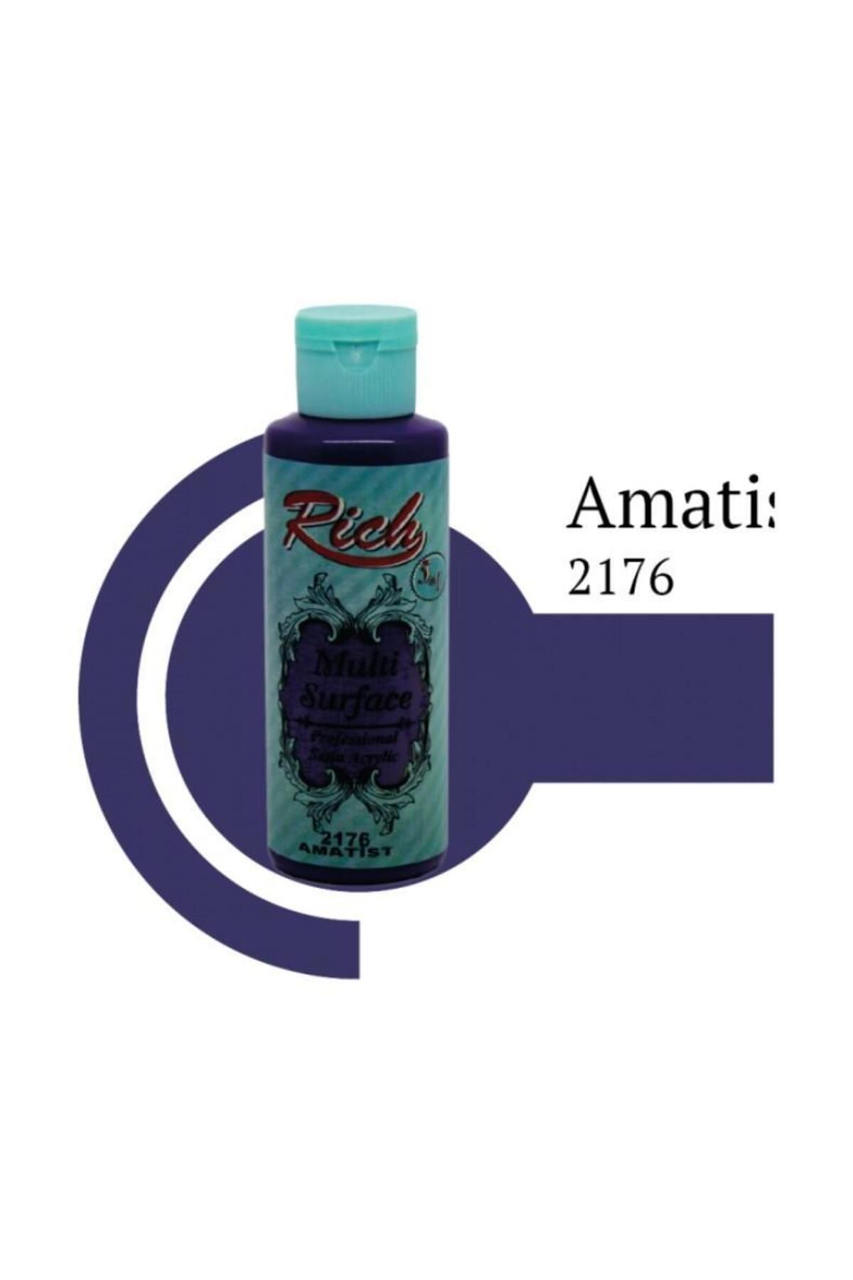 pazarella Rich Multi Surface 2176 Amatist Akrilik Boya 120 cc