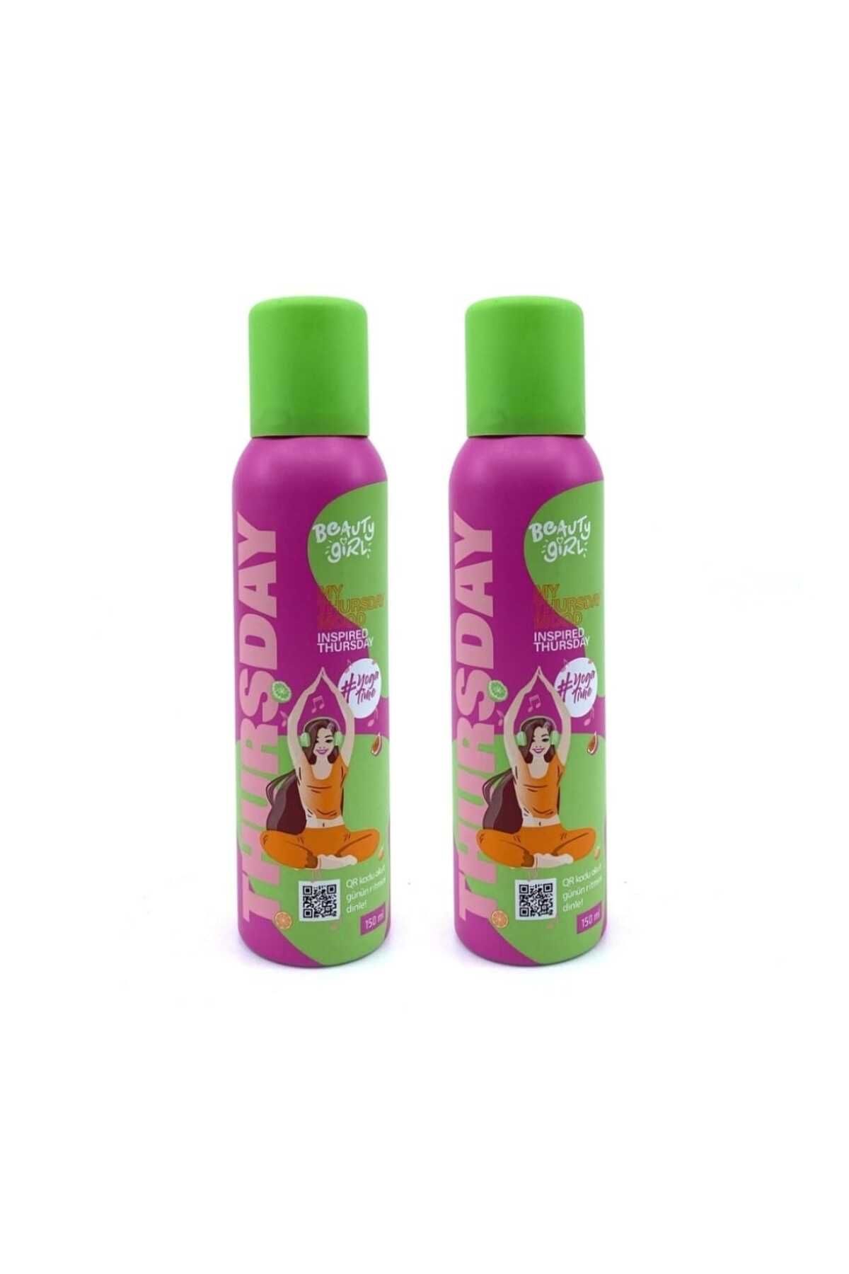 beauty girl Inspired Thursday Deodorant 150 ml 2 adet
