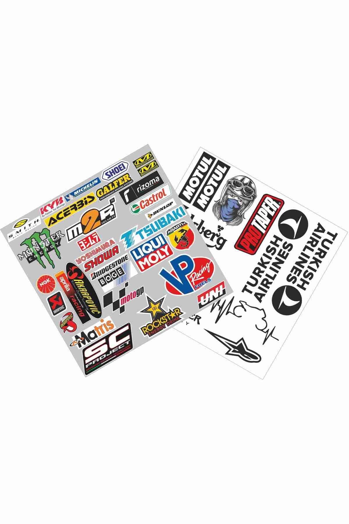 UBGA GIFT Tarzına Gaz Ver! 2’li Sponsor Sticker Paketi –