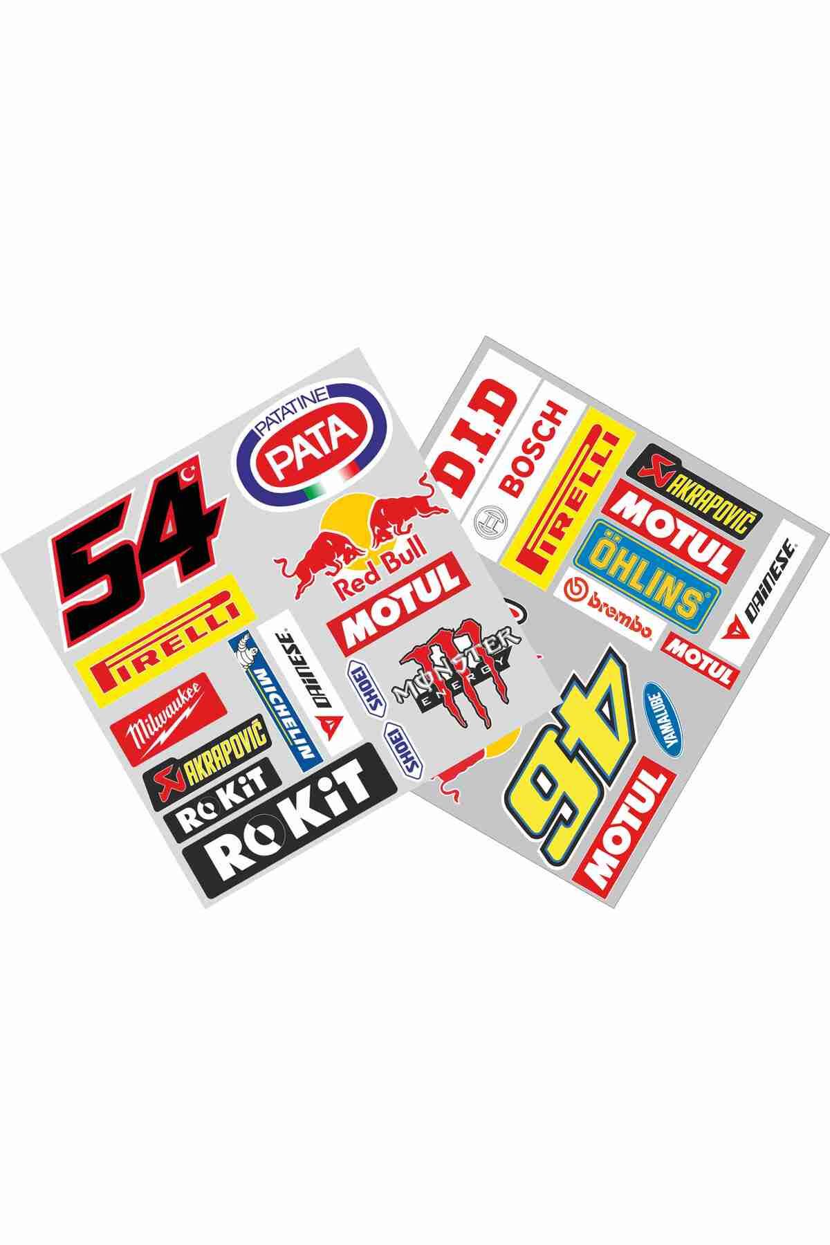UBGA GIFT Tarzına Gaz Ver! 2’li Sponsor Sticker Paketi –