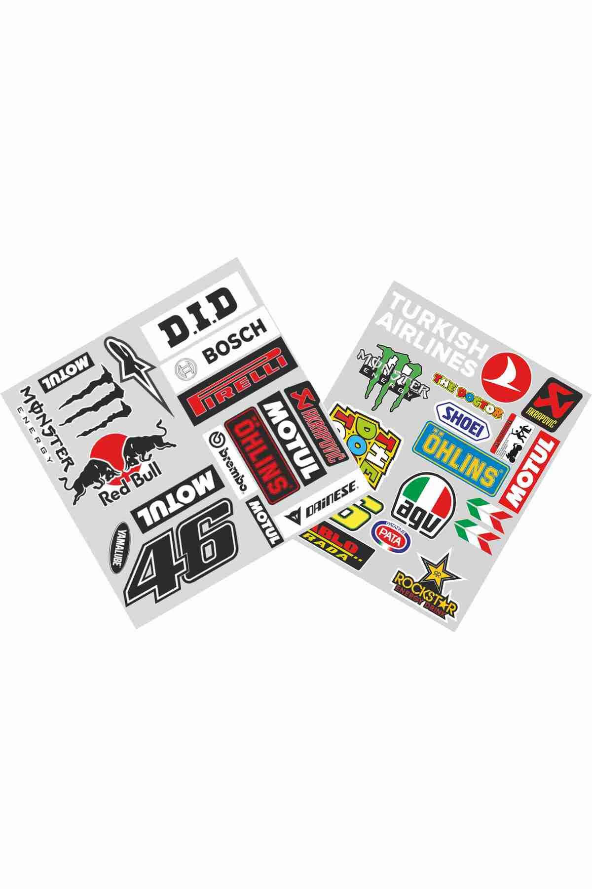UBGA GIFT Tarzına Gaz Ver! 2’li Sponsor Sticker Paketi –
