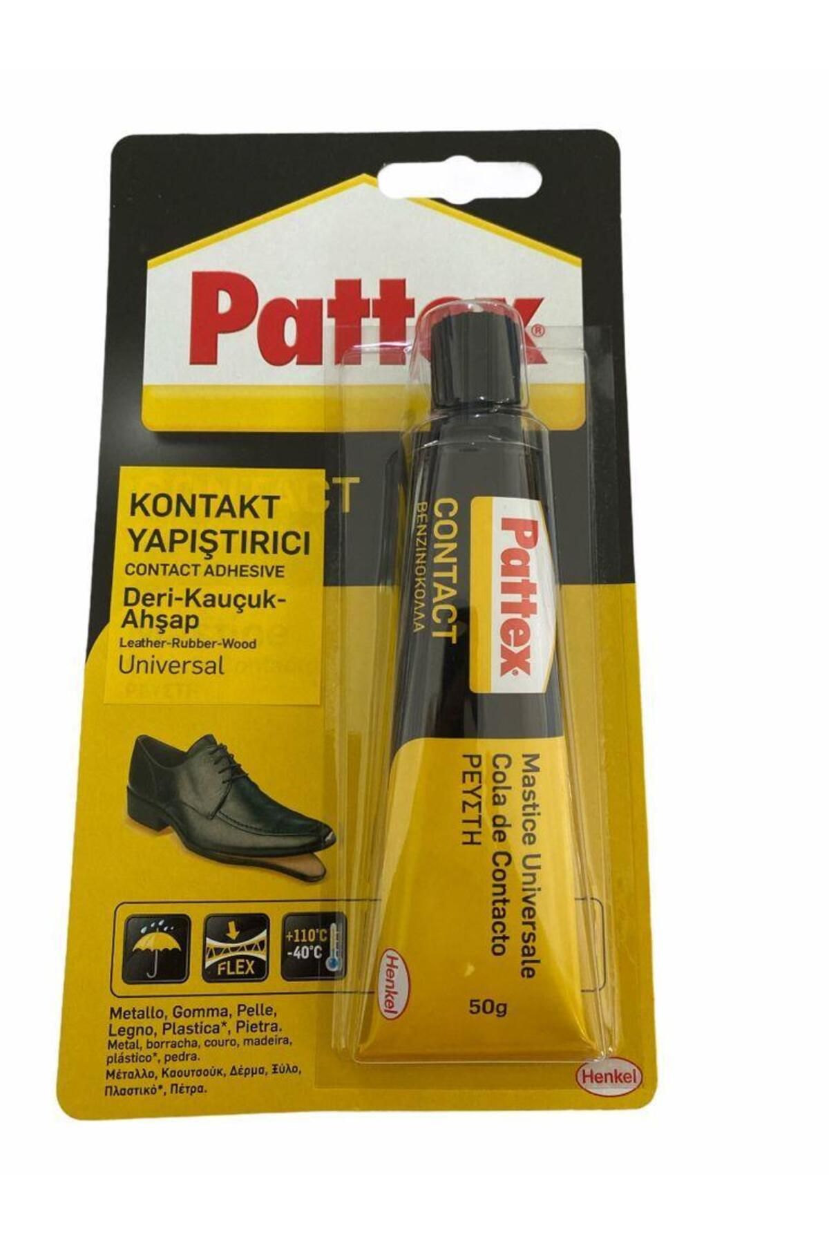 MR RZN STORE Pattex Deri Kauçuk Ahşap Yapıştırıcı 50 gr