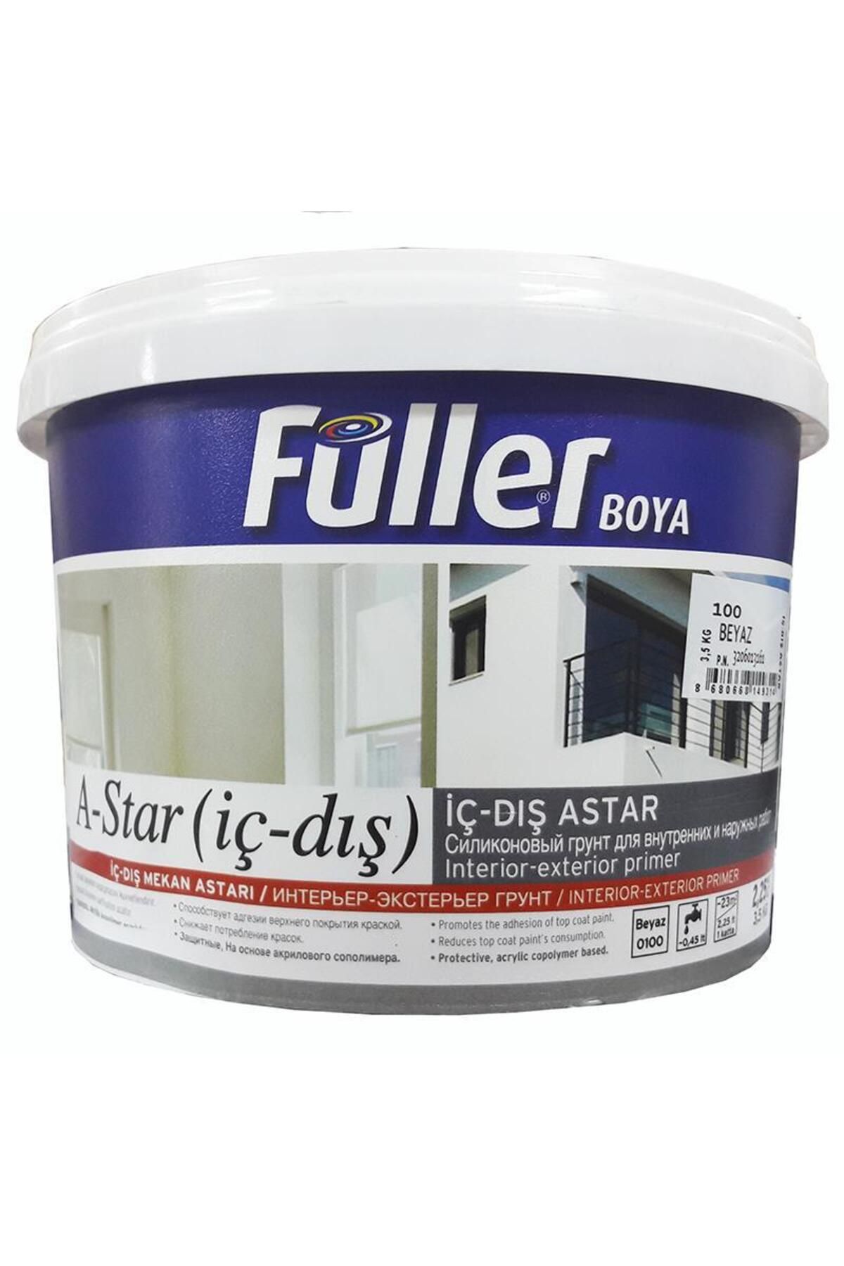 Toptan Bulurum Füller A-Star İç Dış Cephe Astar 3,5 Kg Beyaz