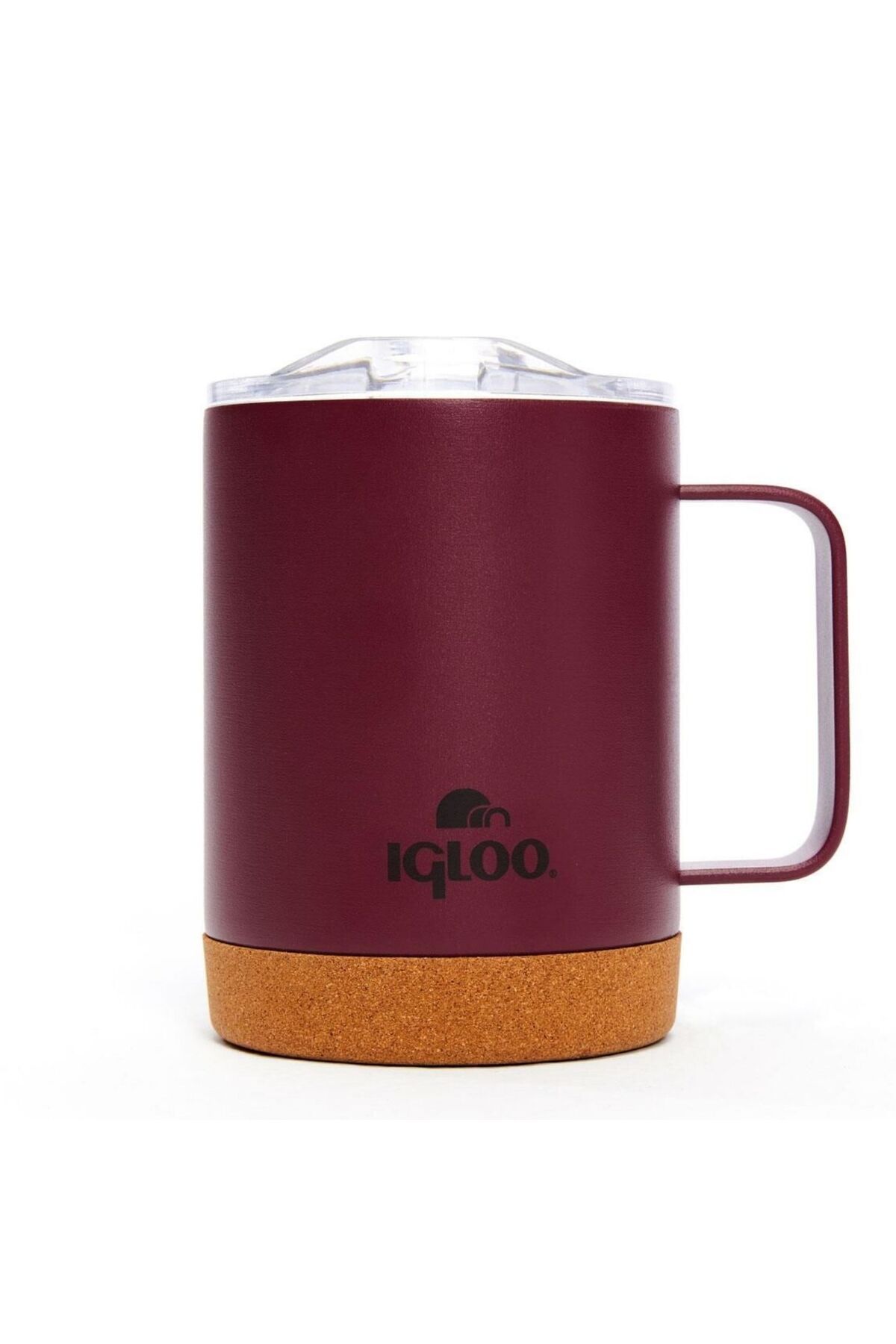 IGLOO Çelik Mug Termos - Igloo - Cork - 350ml - Bordo - 205696