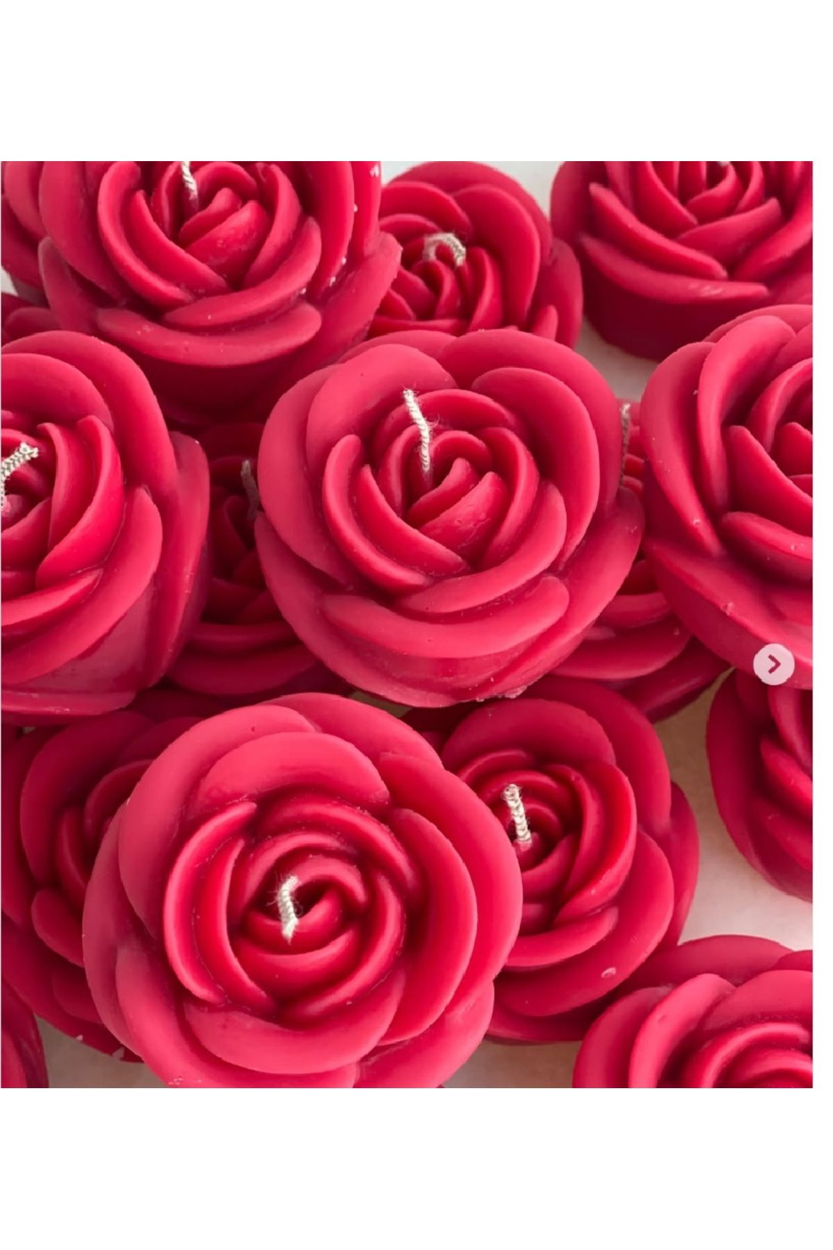 Torevan Design 15' Li Gül Mum, Doğum, Düğün Nişan Söz, Kına, Doğum Günü (Soru Sorarak Renk Belirtin Lütfen)