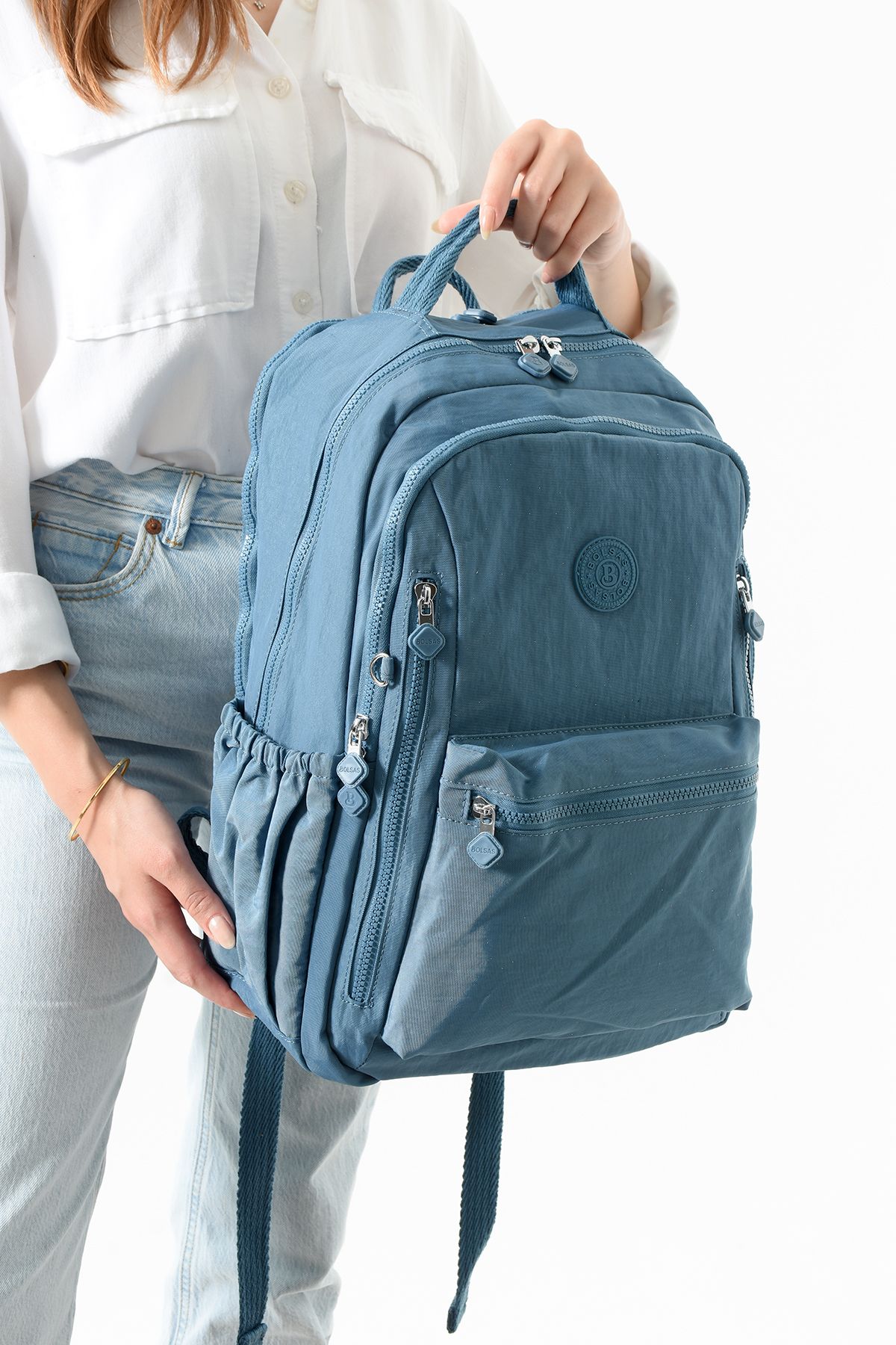 çantamgelsin BOLSAS MEGA Unisex Çok Gözlü Günlük Seyahat VE Okul Sırt Çantası