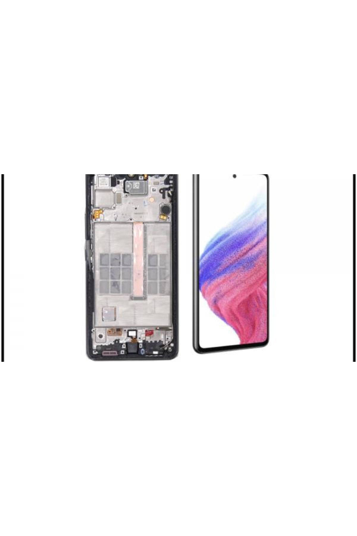 Bolsat TELEFON EKRANI SAMSUNG A53 A536F ÇITALI SERVİS ORJİNALİ BEYAZ