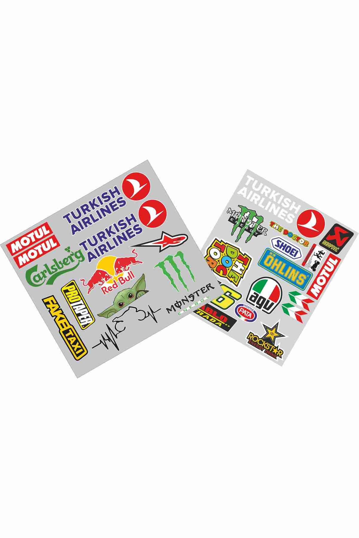 UBGA GIFT Tarzına Gaz Ver! 2’li Sponsor Sticker Paketi –